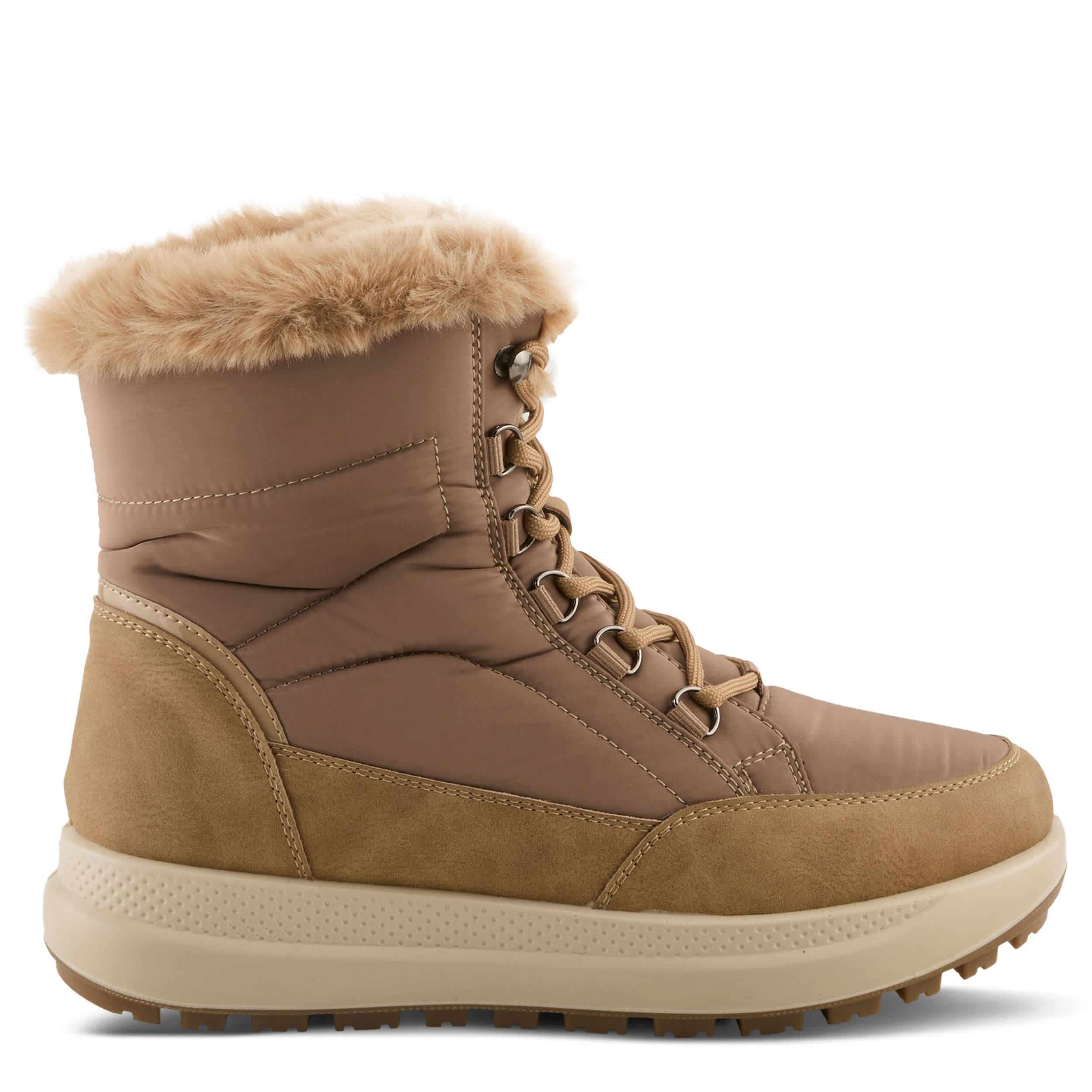 Flexus-WOMENS LAROUI WEATHER BOOT-TAUPE & 