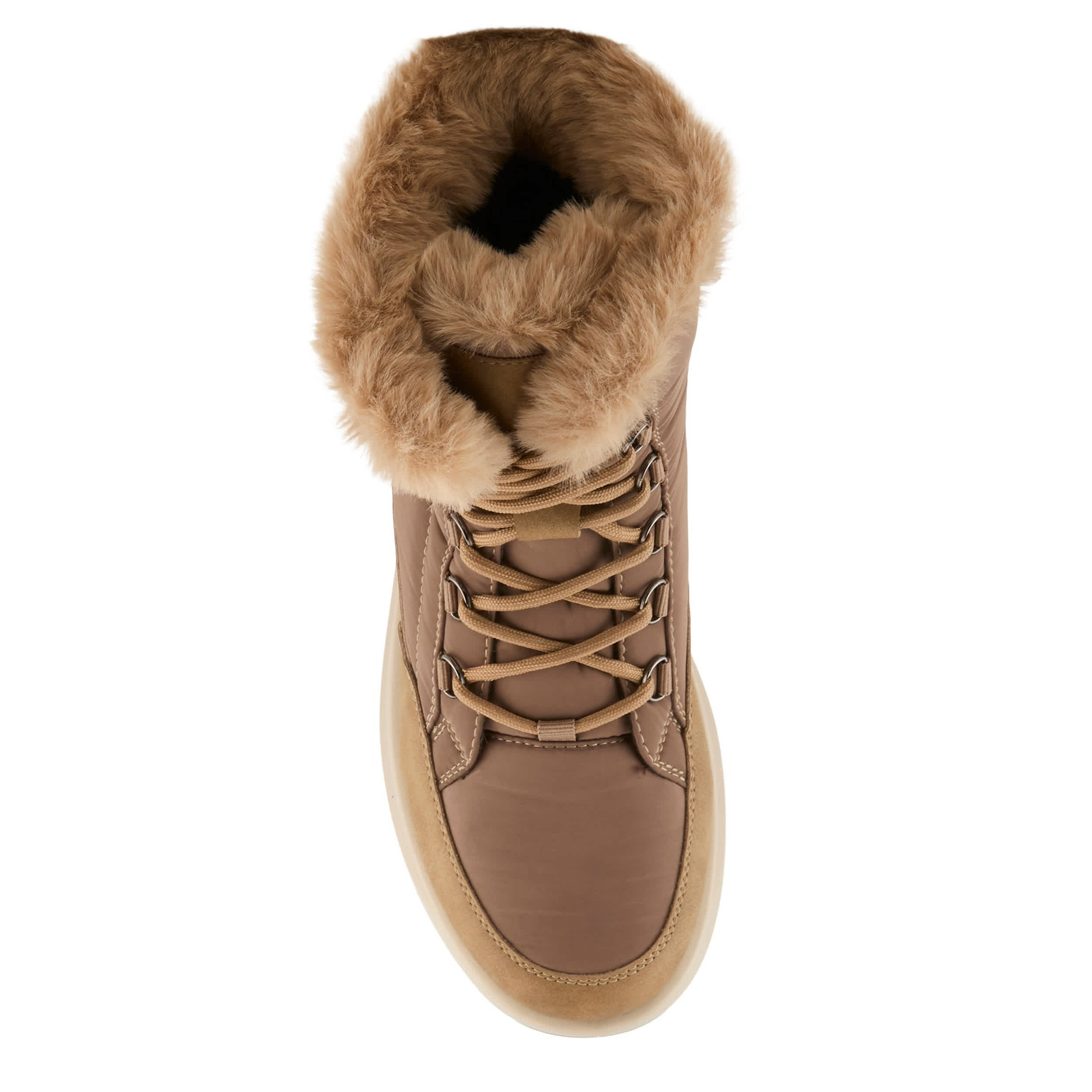 Flexus-WOMENS LAROUI WEATHER BOOT-TAUPE & 