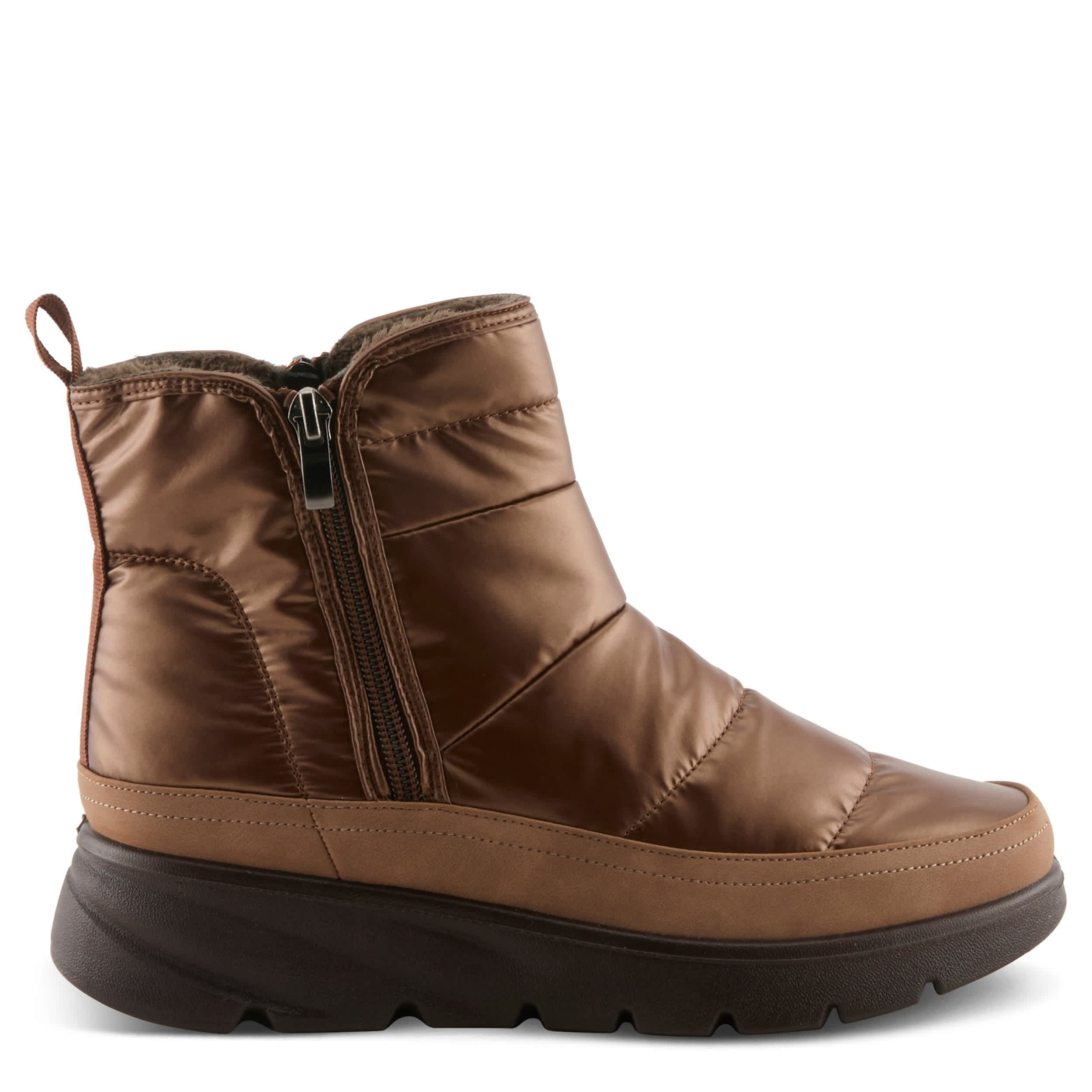Flexus-WOMENS SALASKA WEATHER BOOT-BRONZE & 