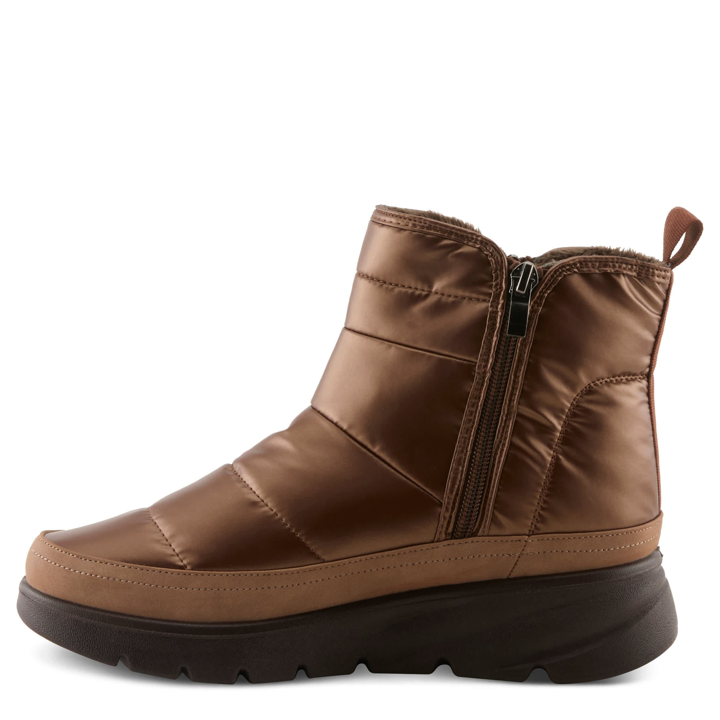 Flexus-WOMENS SALASKA WEATHER BOOT-BRONZE & 