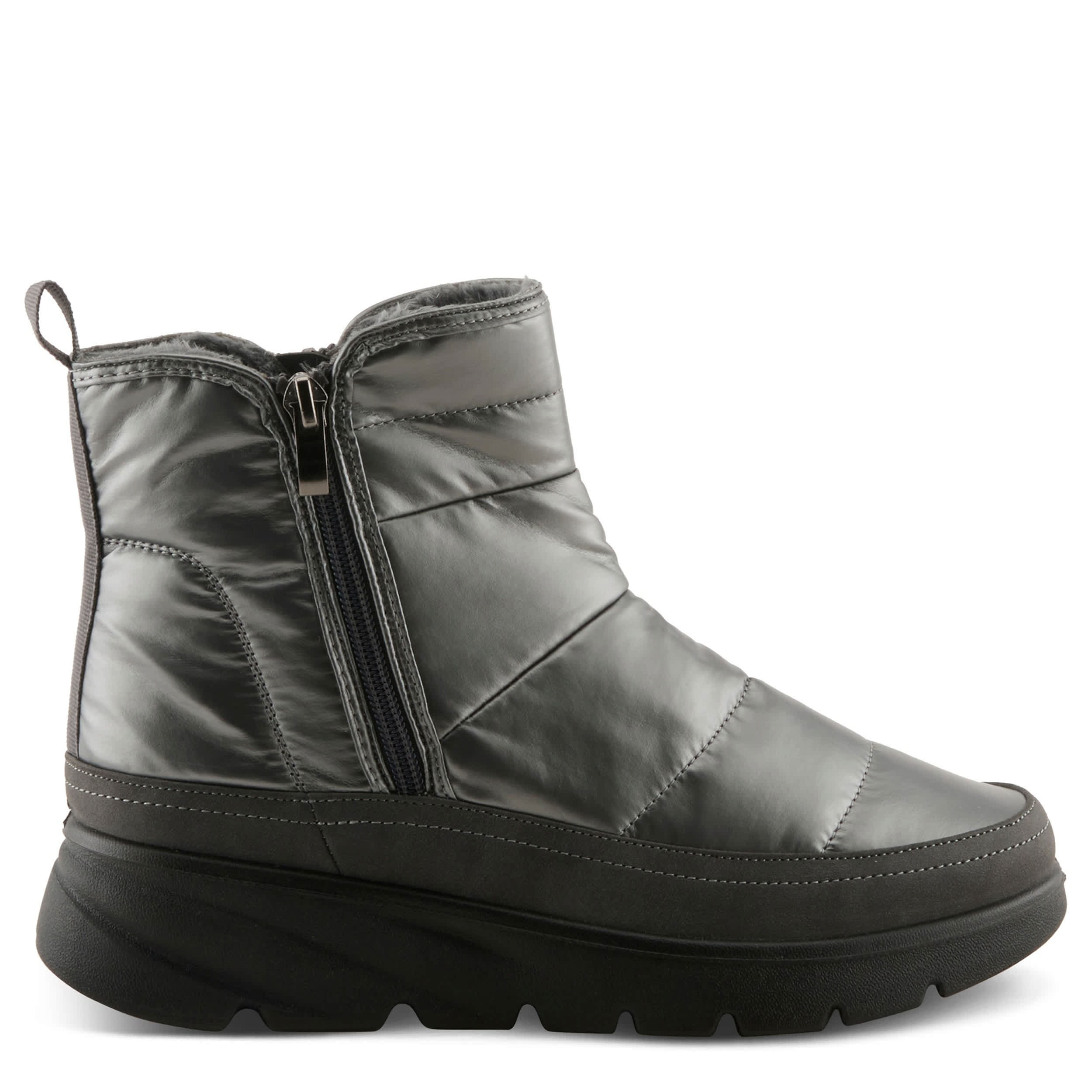 Flexus-WOMENS SALASKA WEATHER BOOT-PEWTER & 