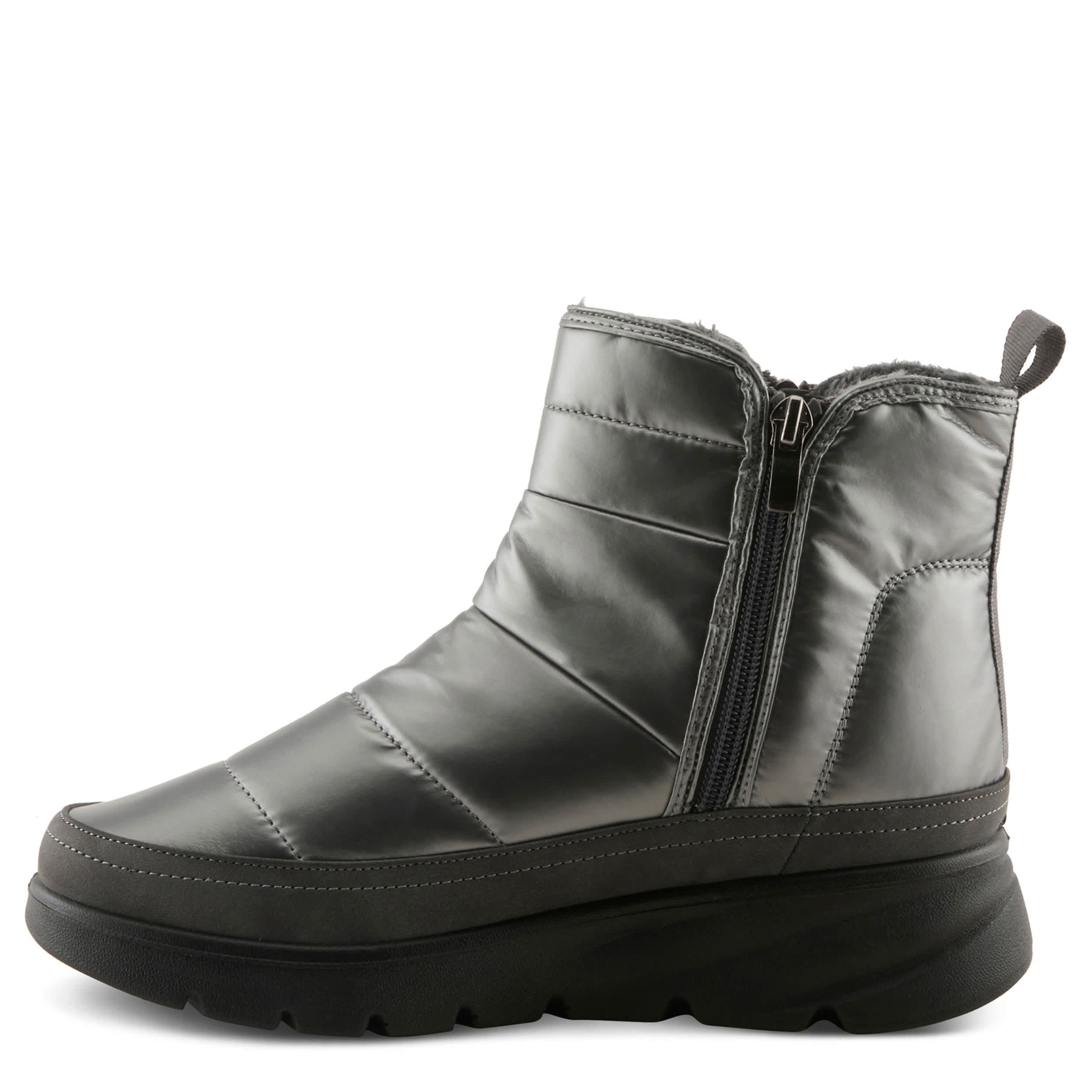 Flexus-WOMENS SALASKA WEATHER BOOT-PEWTER & 