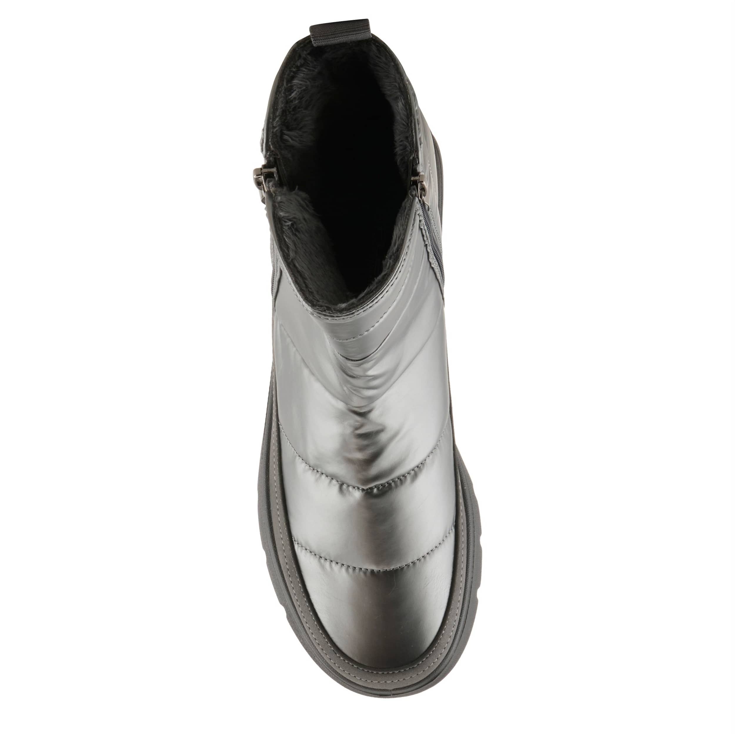 Flexus-WOMENS SALASKA WEATHER BOOT-PEWTER & 