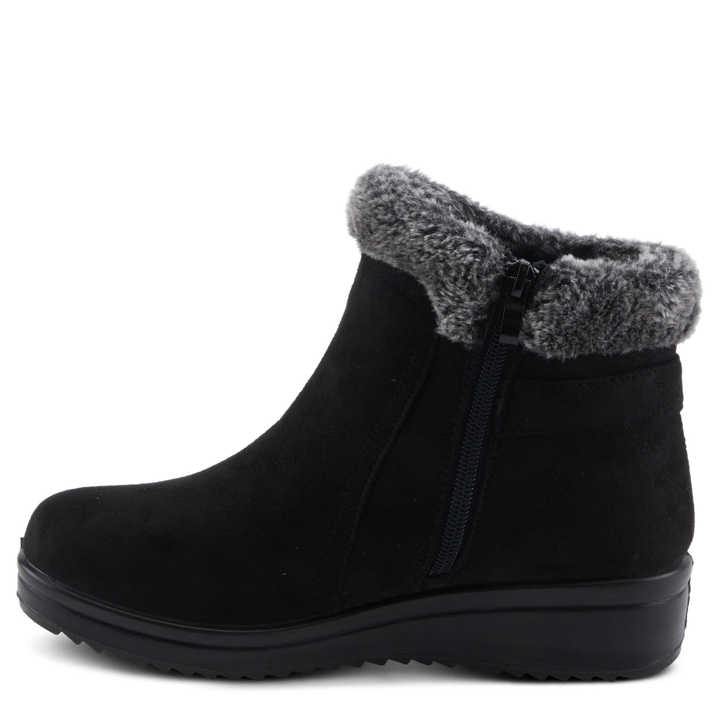 Flexus-WOMENS SANTUZZA WEATHER BOOT-BLACK & 