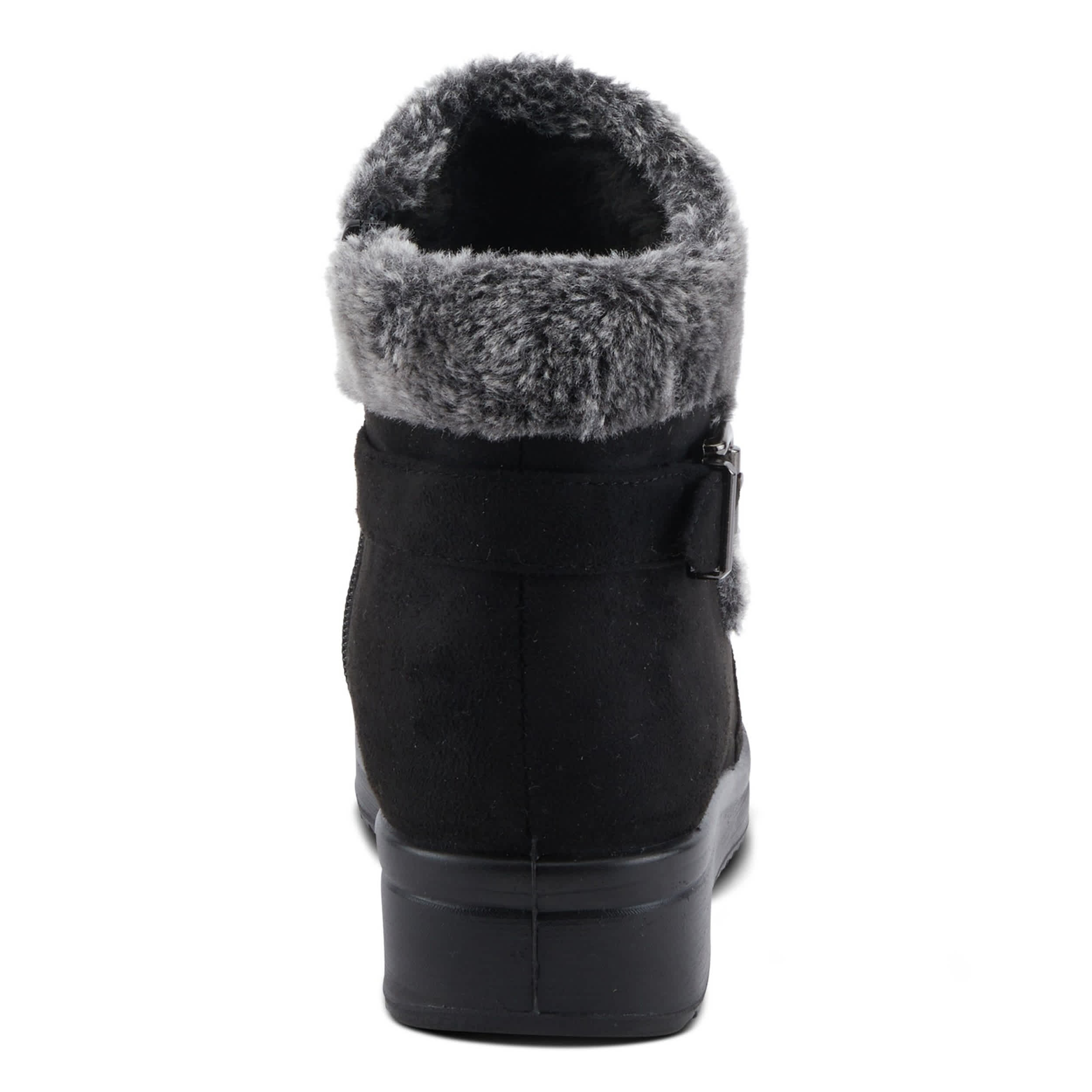 Flexus-WOMENS SANTUZZA WEATHER BOOT-BLACK & 