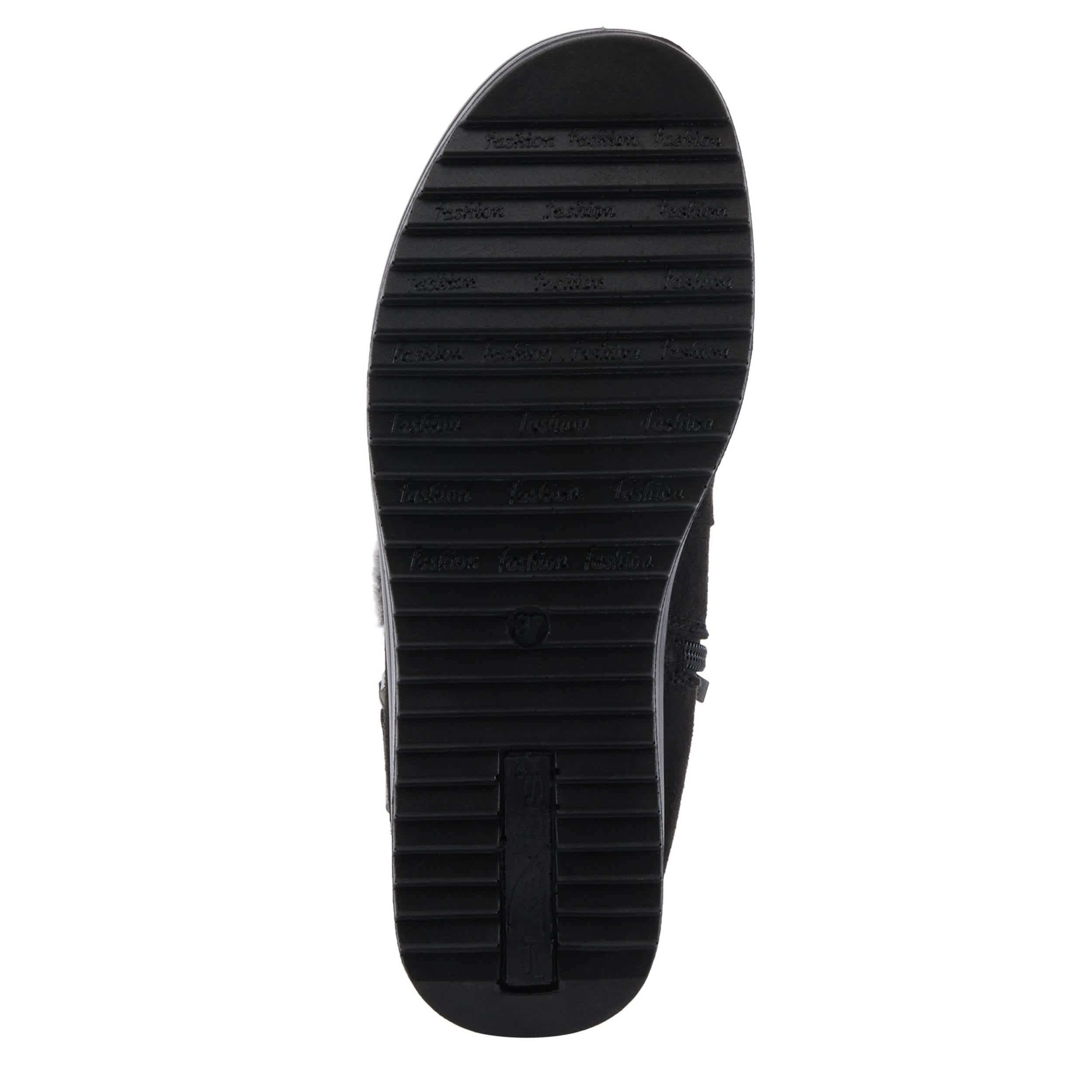 Flexus-WOMENS SANTUZZA WEATHER BOOT-BLACK & 
