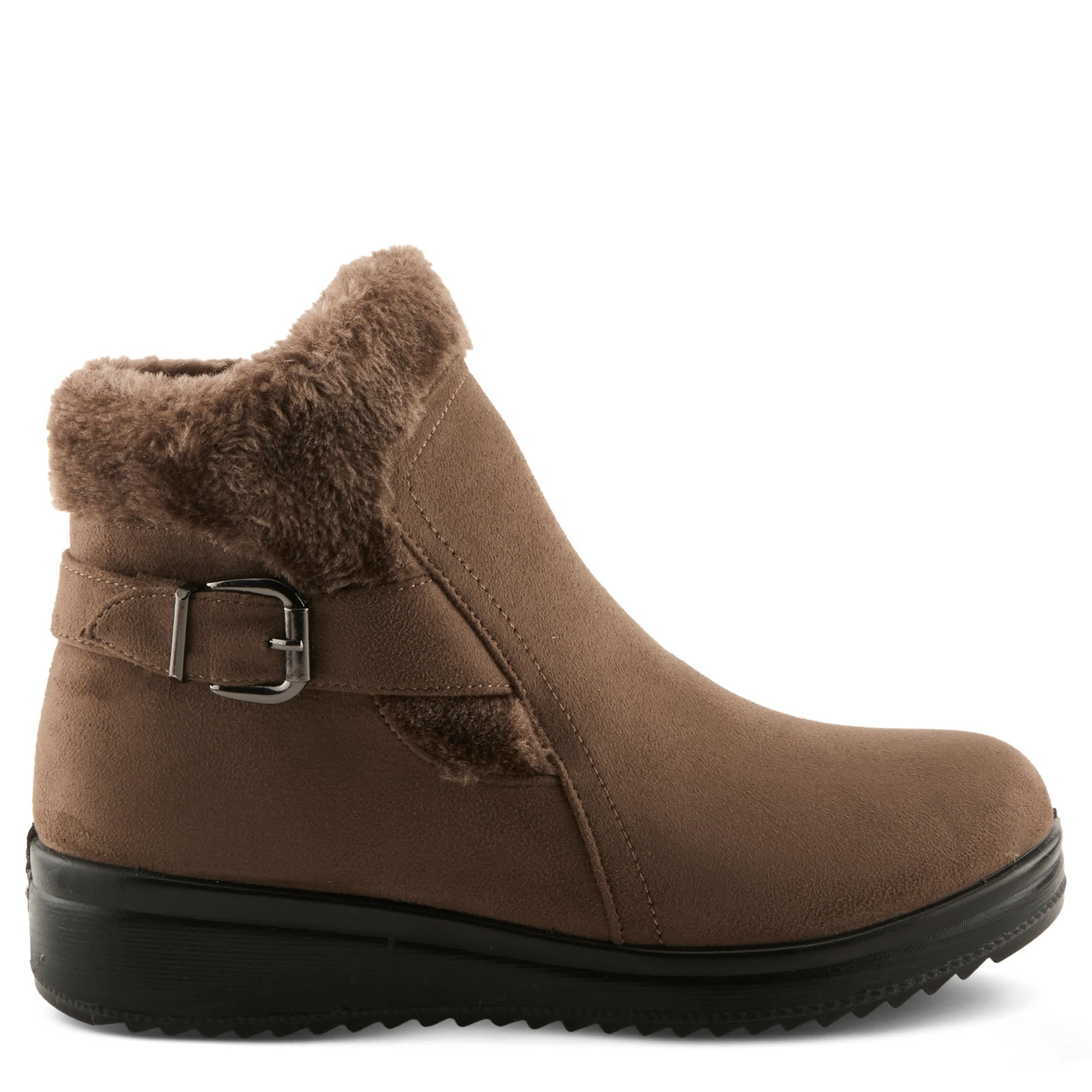 Flexus-WOMENS SANTUZZA WEATHER BOOT-TAUPE & 