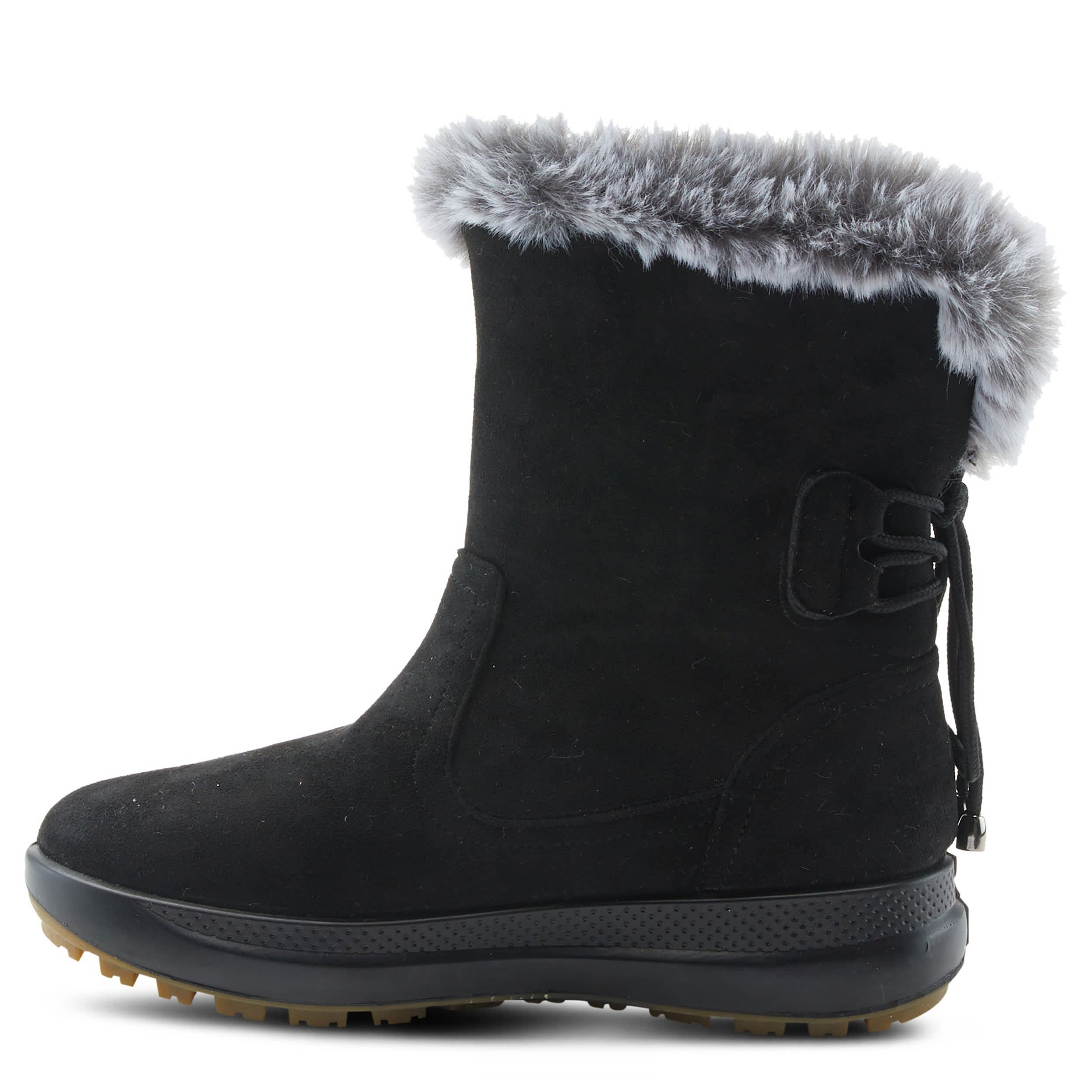 Flexus-WOMENS SNOWBIRD WEATHER BOOT-BLACK & 