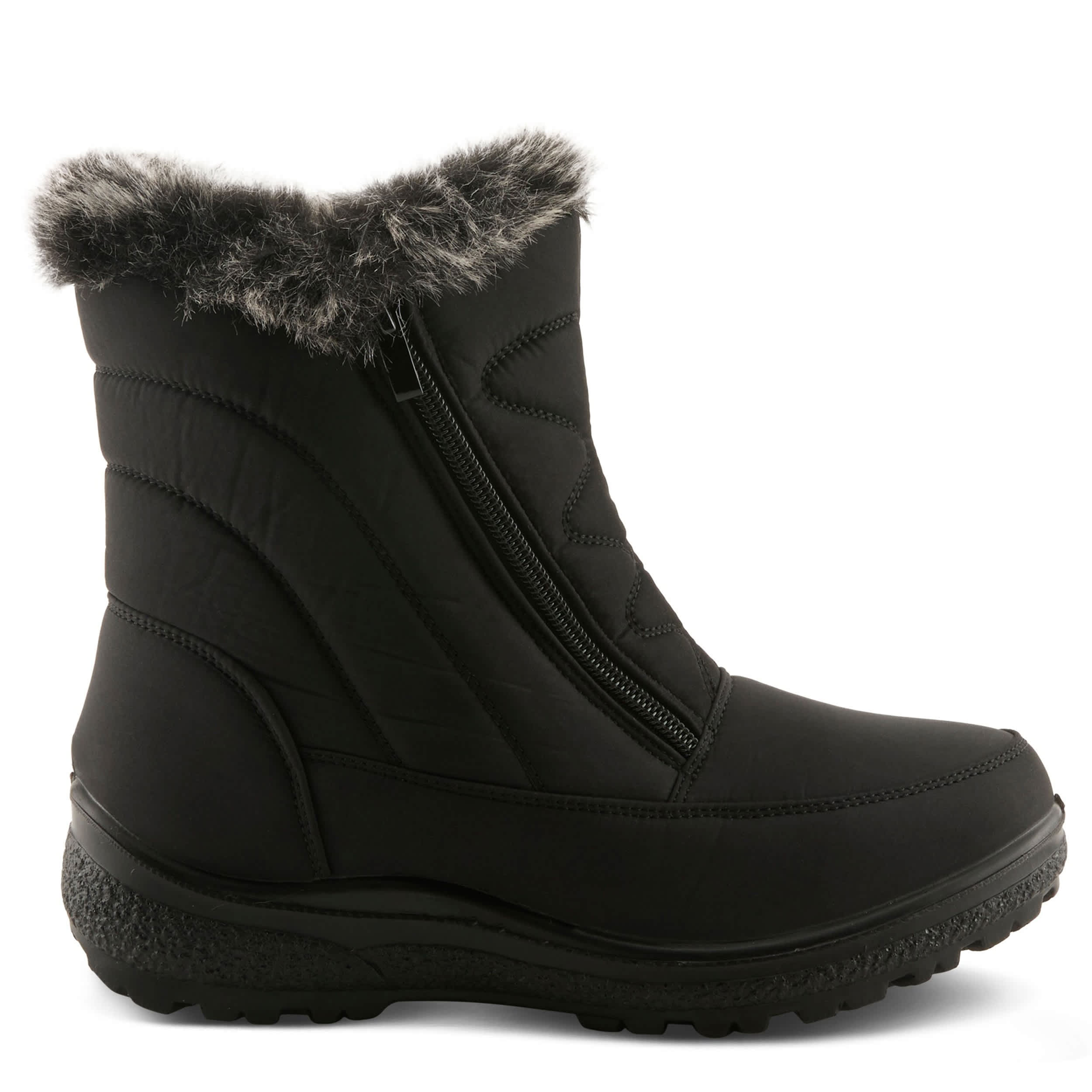 Flexus-WOMENS PERSENIA WEATHER BOOT-BLACK & 