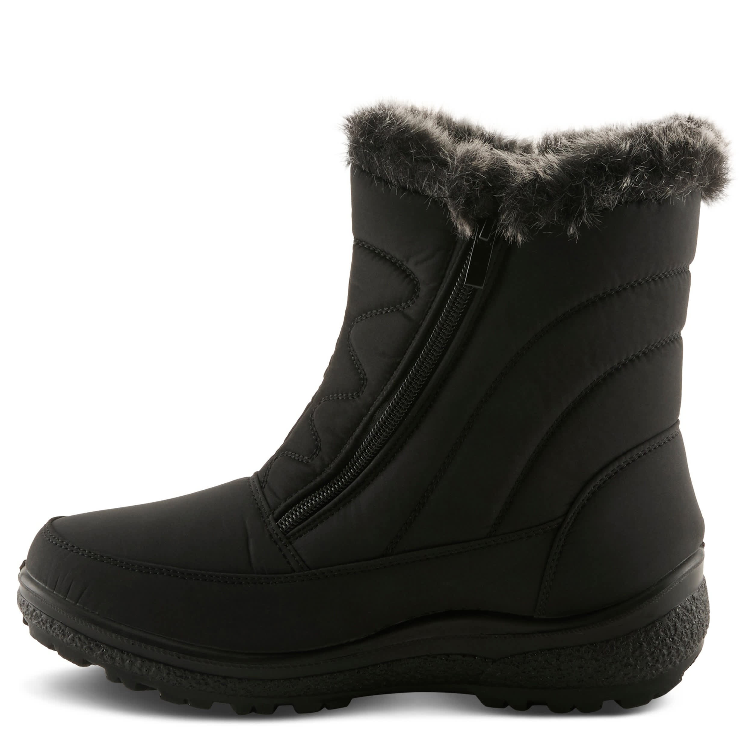 Flexus-WOMENS PERSENIA WEATHER BOOT-BLACK & 
