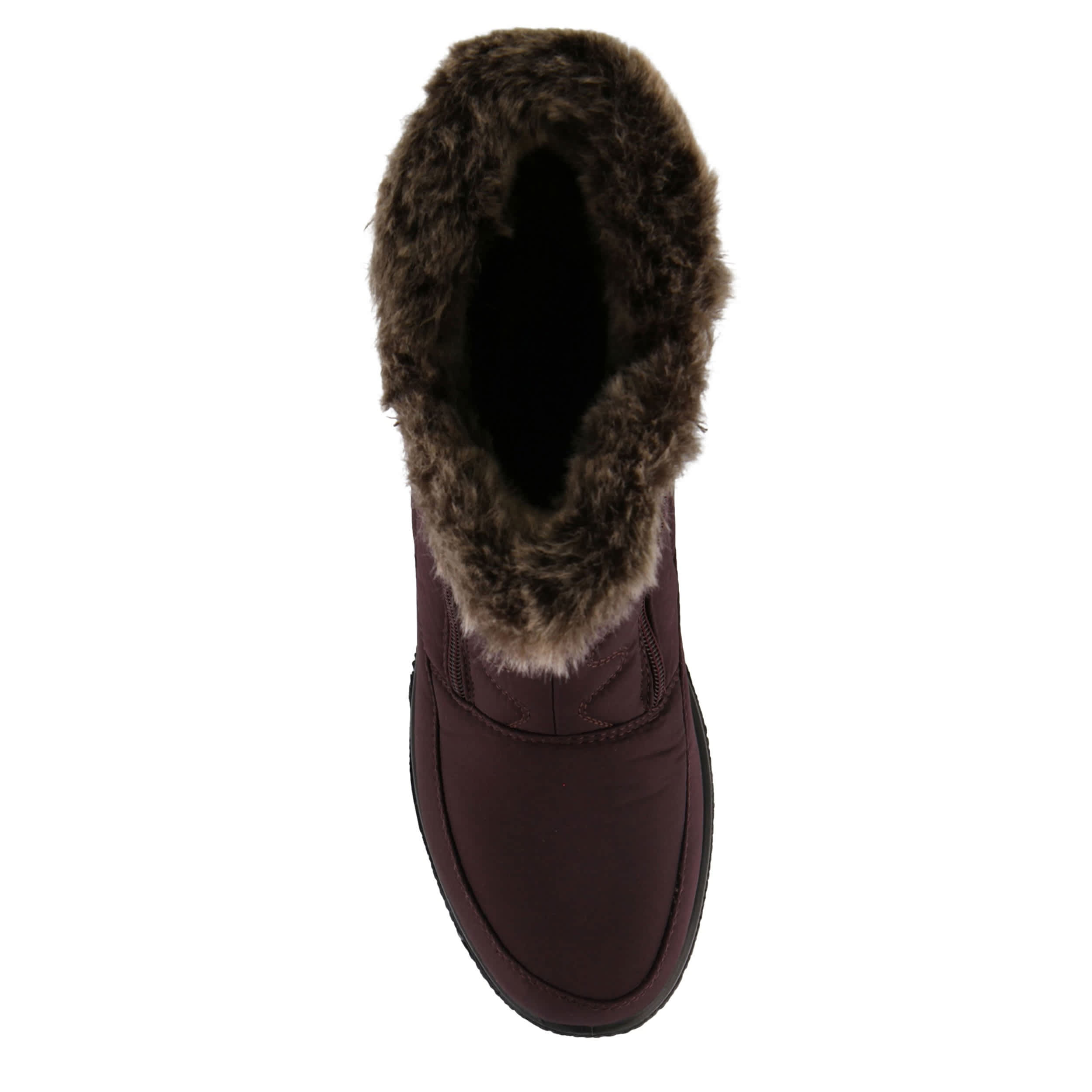Flexus-WOMENS PERSENIA WEATHER BOOT-BURGUNDY & 