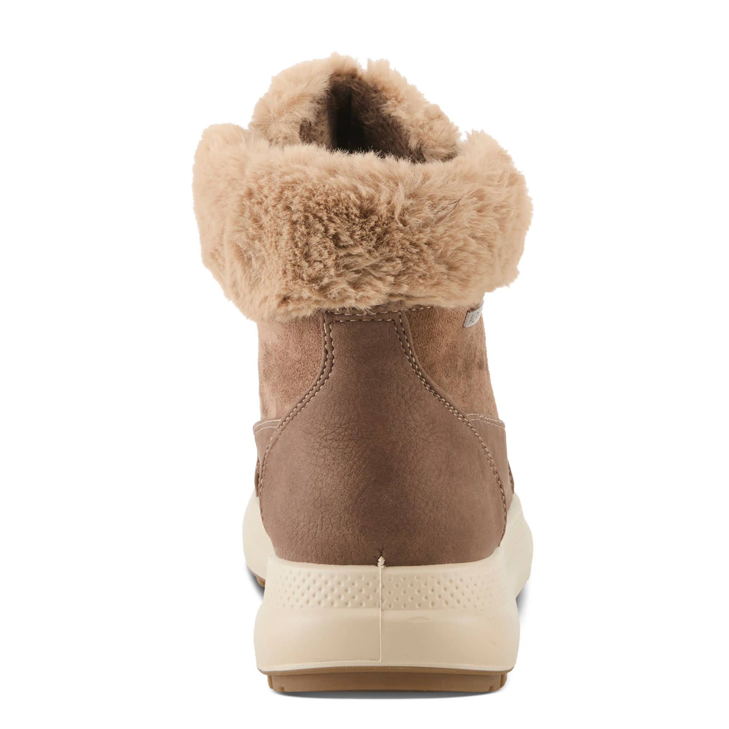 Flexus-WOMENS BURRELL LACE UP BOOT-BROWN & 