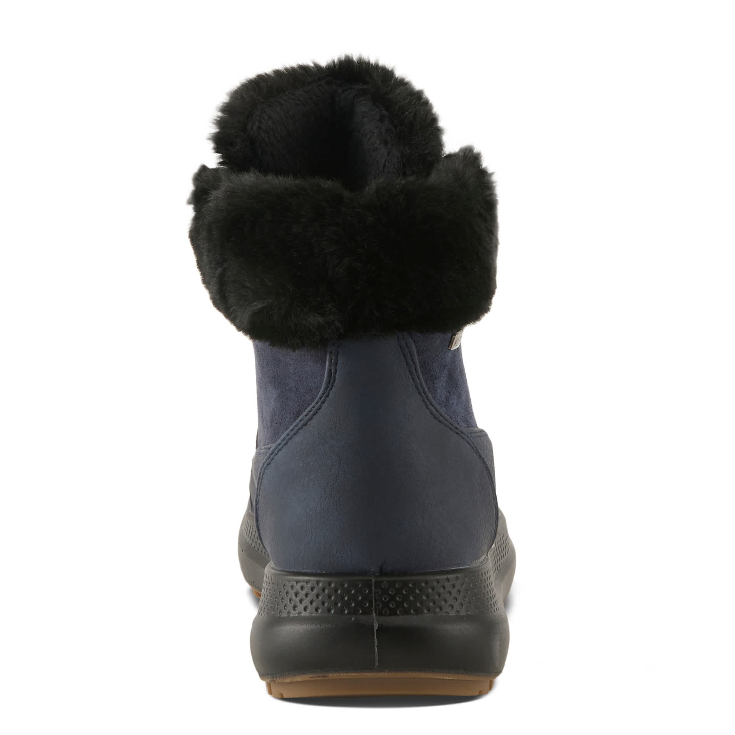 Flexus-WOMENS BURRELL LACE UP BOOT-NAVY & 