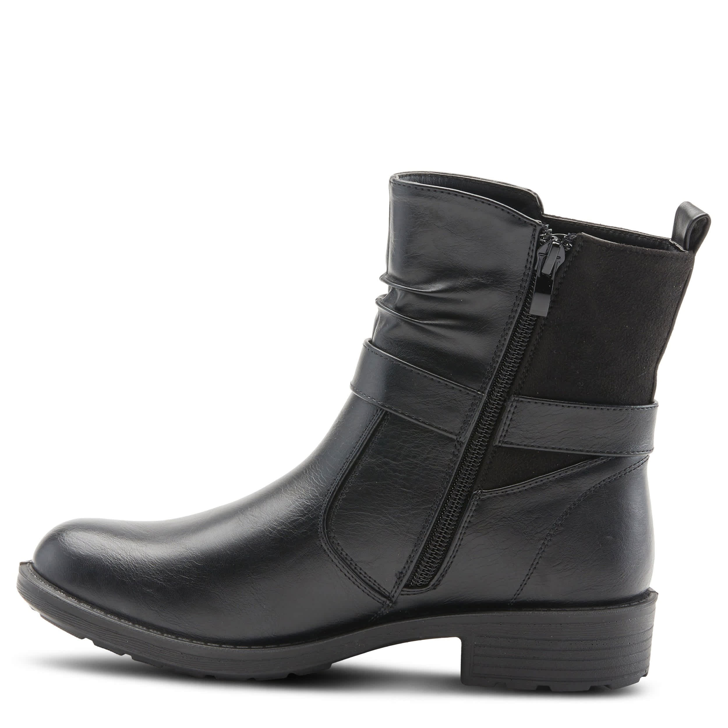 Flexus-WOMENS CAHR BOOTIE-BLACK & 
