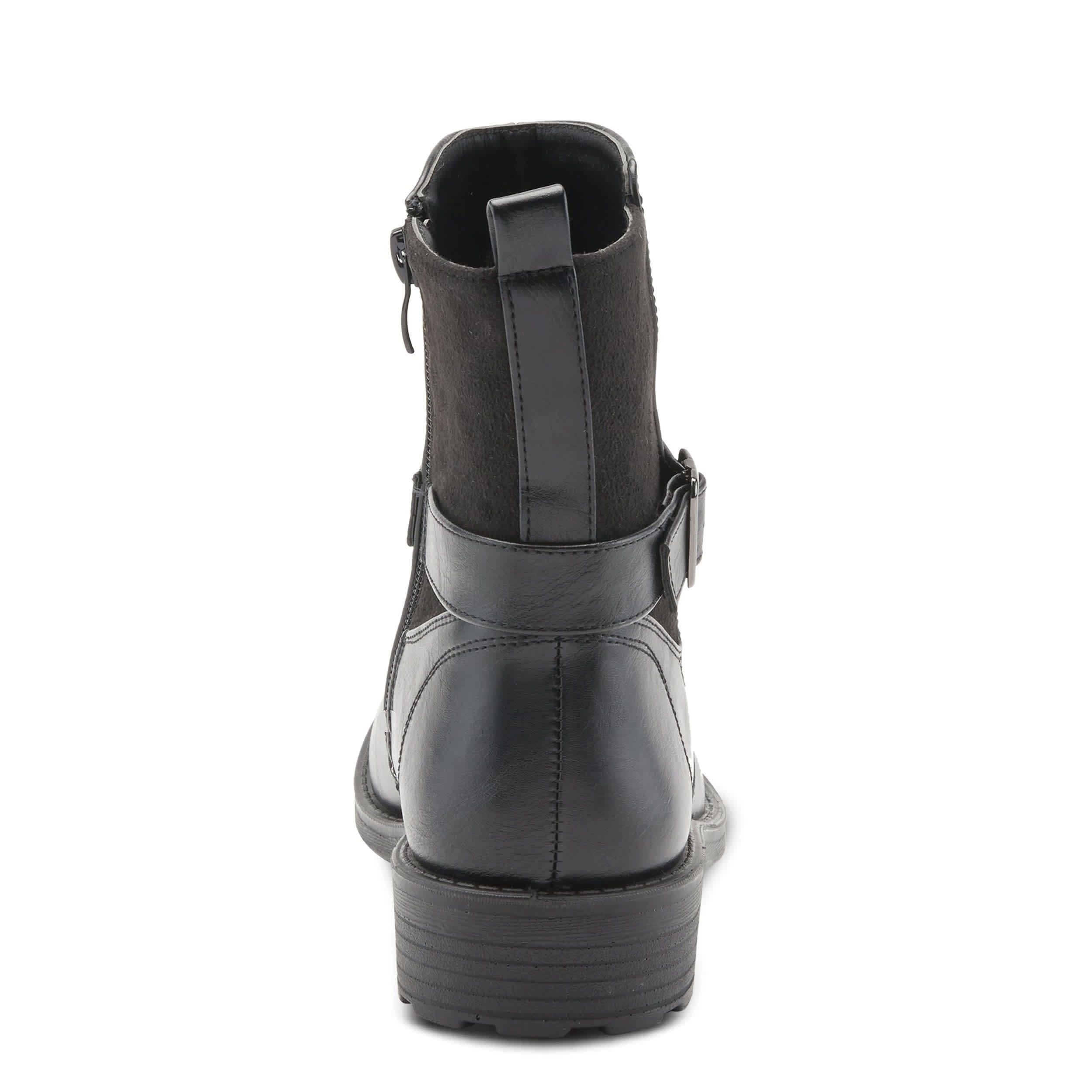 Flexus-WOMENS CAHR BOOTIE-BLACK & 