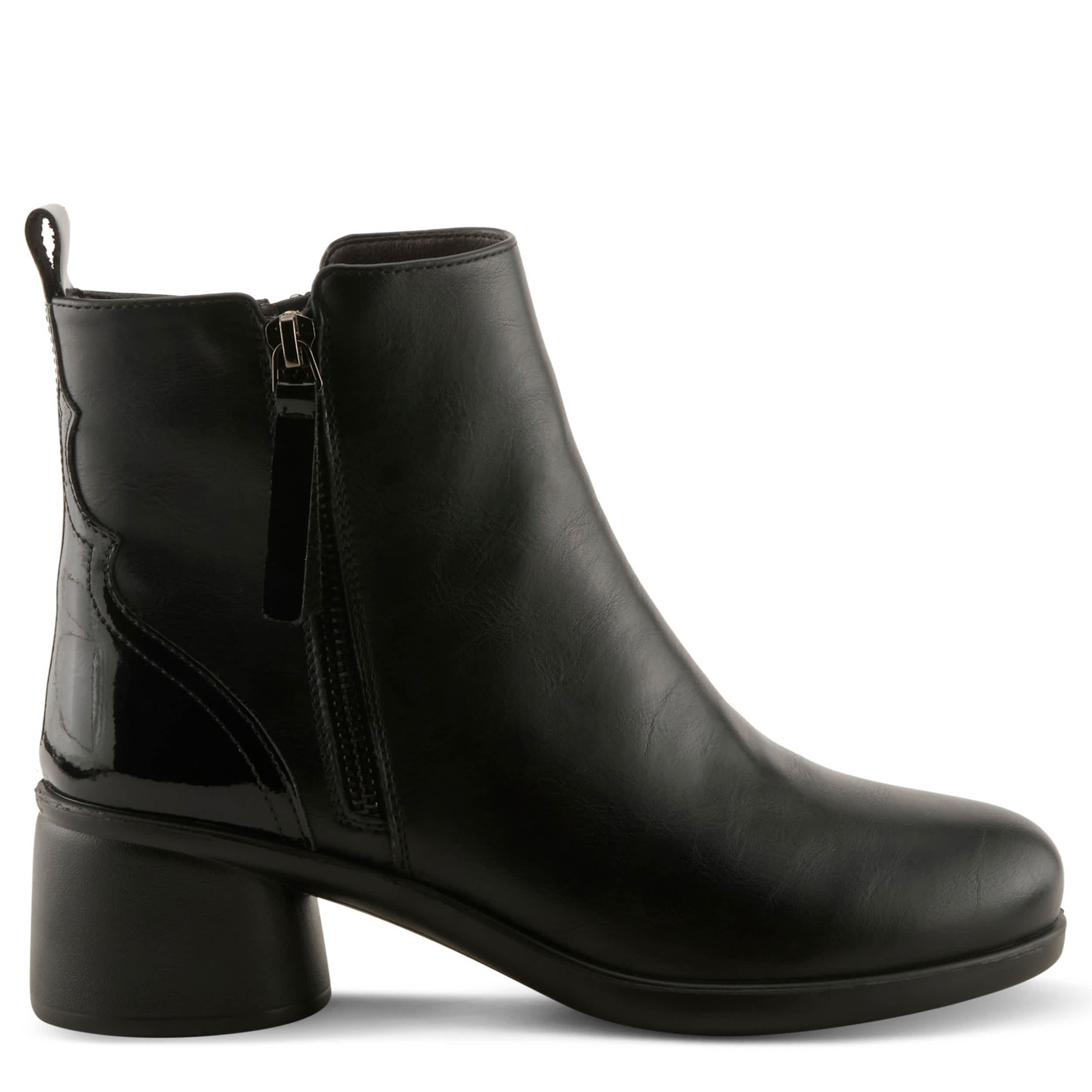 Flexus-WOMENS CARAWEY BOOT-BLACK & 