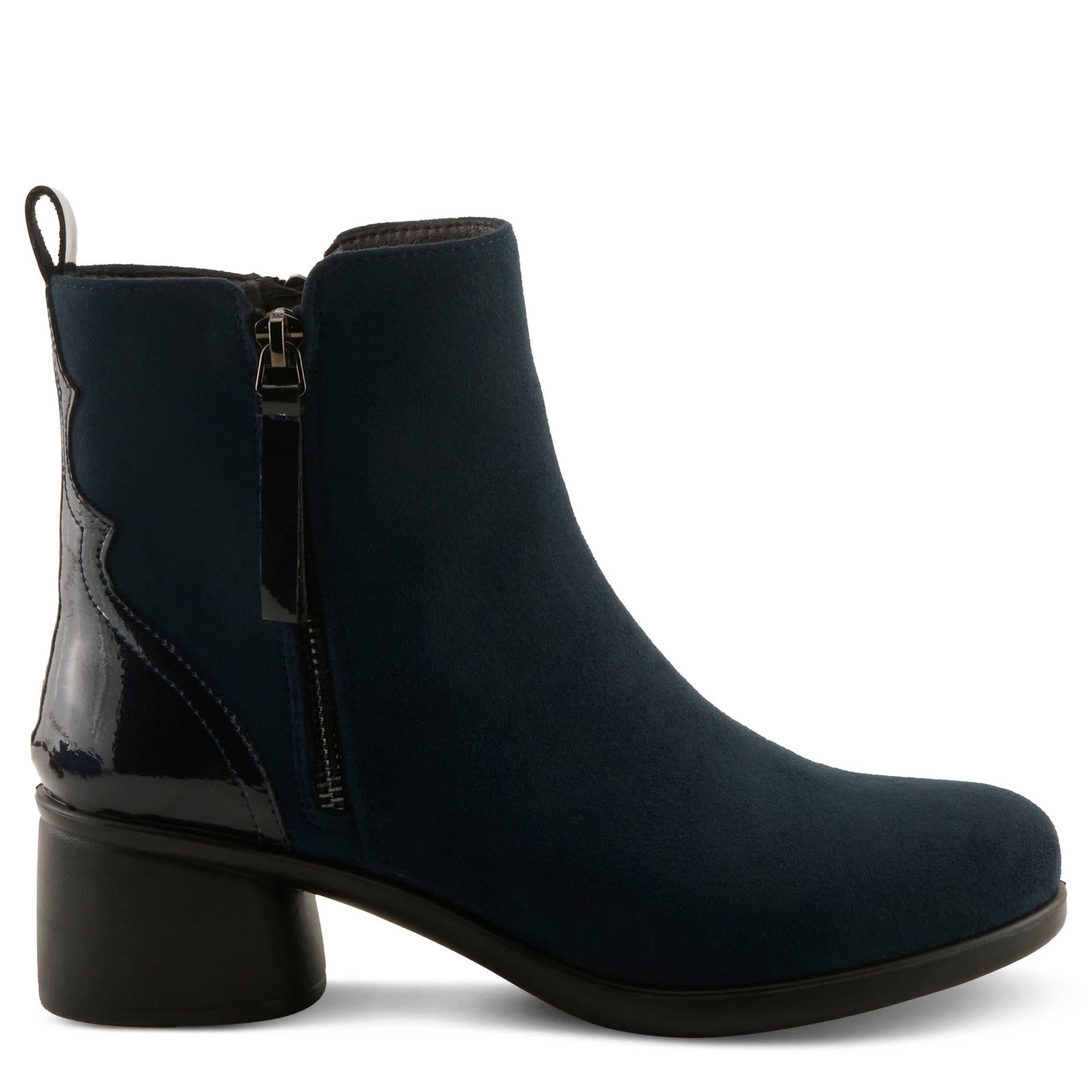 Flexus-WOMENS CARAWEY BOOT-NAVY & 