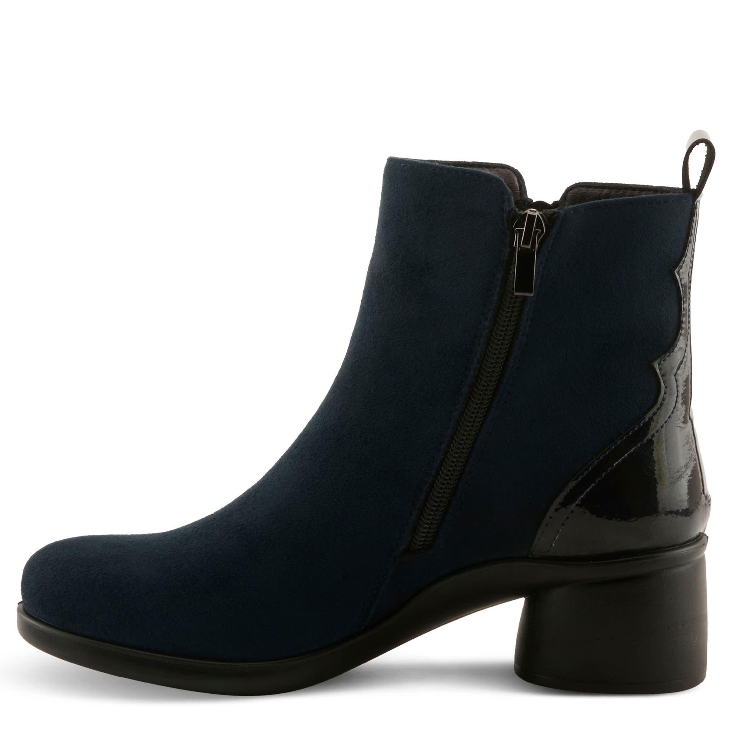 Flexus-WOMENS CARAWEY BOOT-NAVY & 