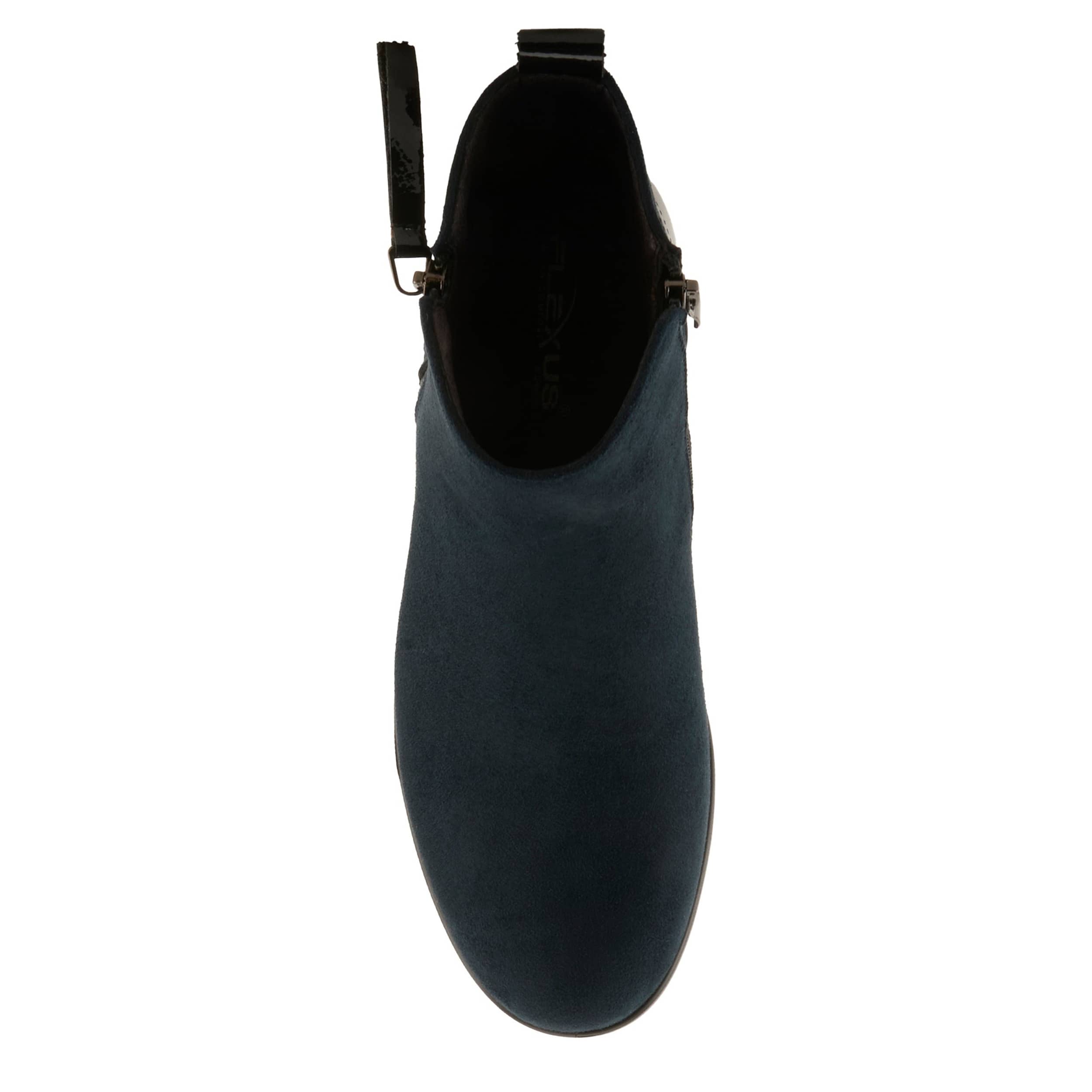 Flexus-WOMENS CARAWEY BOOT-NAVY & 