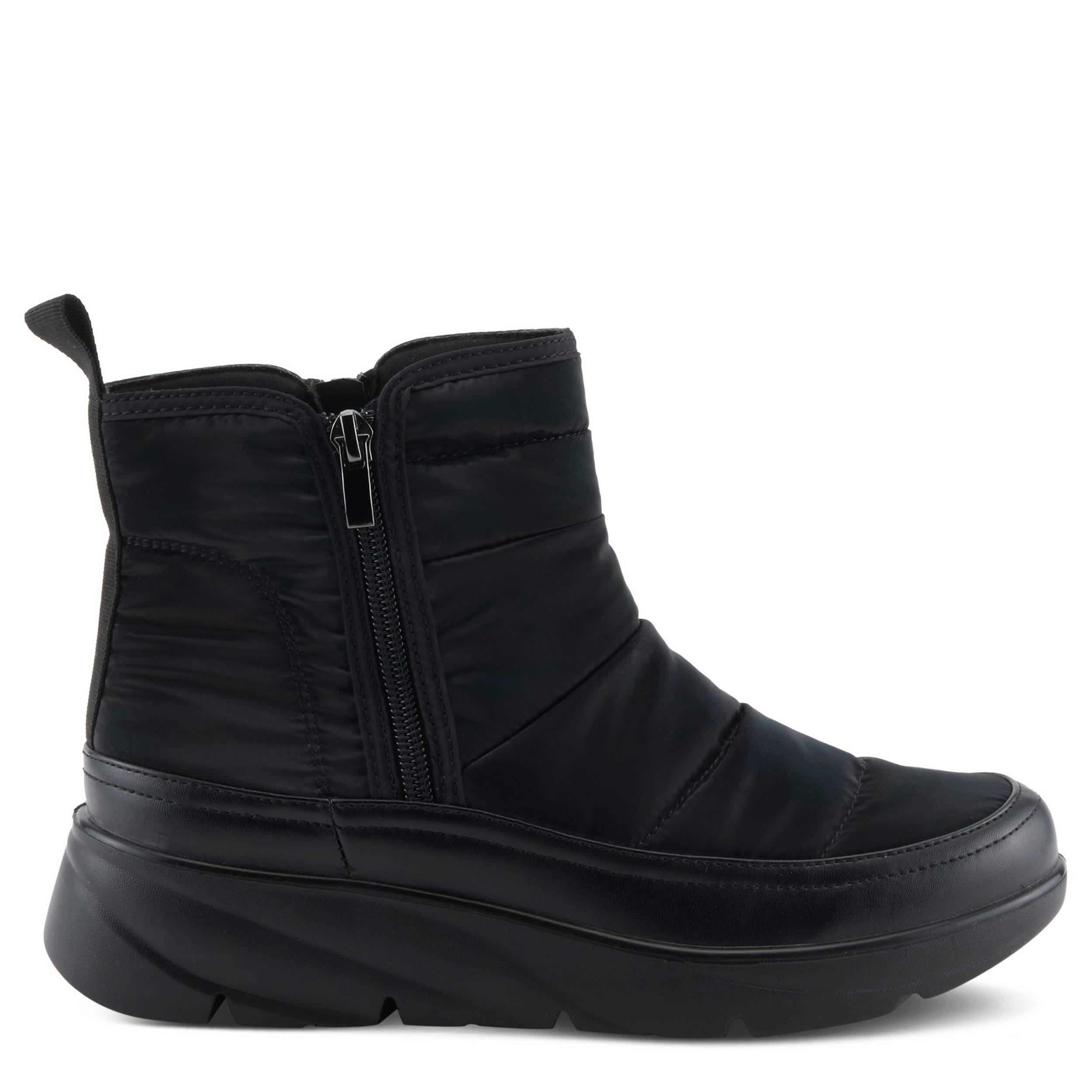 Flexus-WOMENS SALASKA WEATHER BOOT-BLACK & 