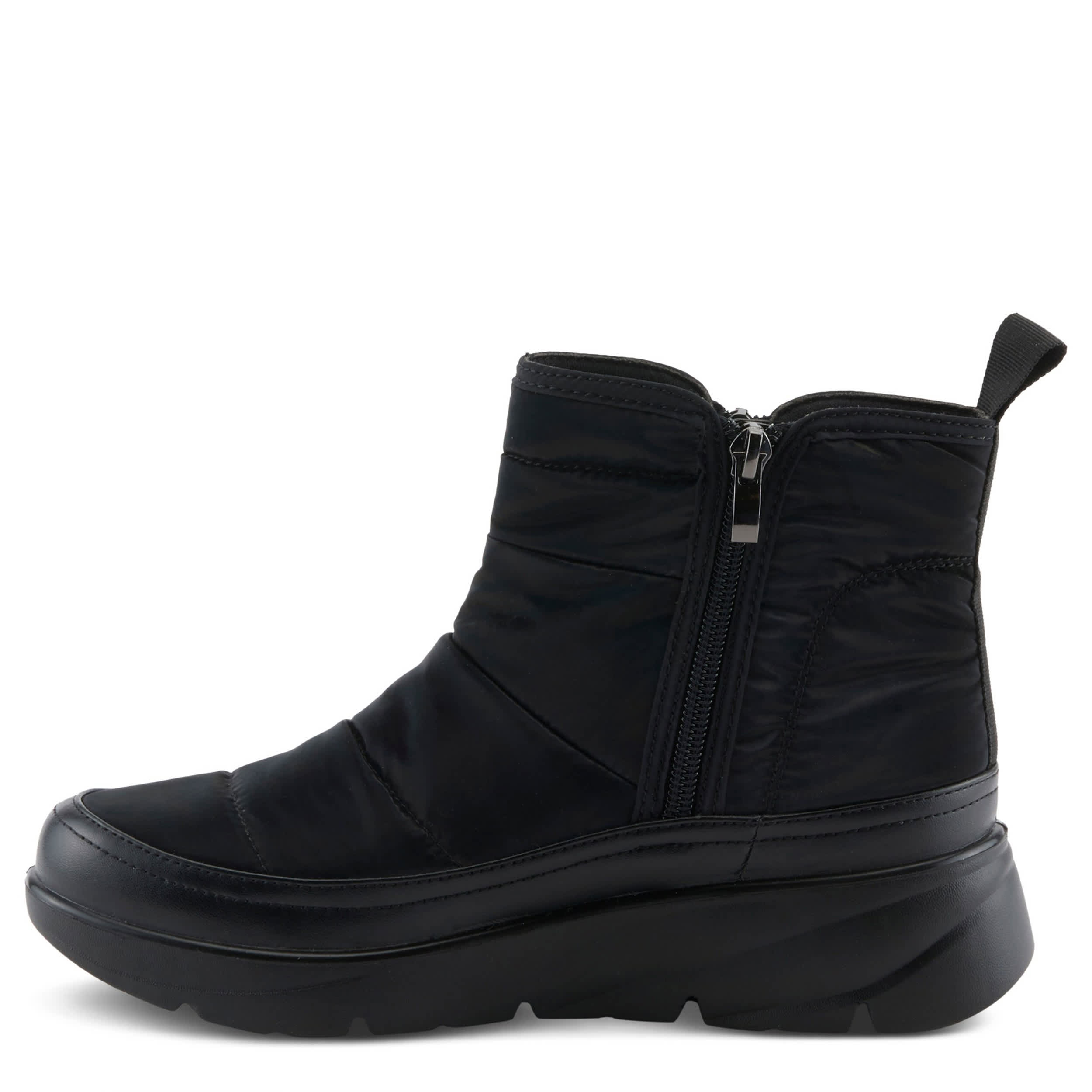 Flexus-WOMENS SALASKA WEATHER BOOT-BLACK & 