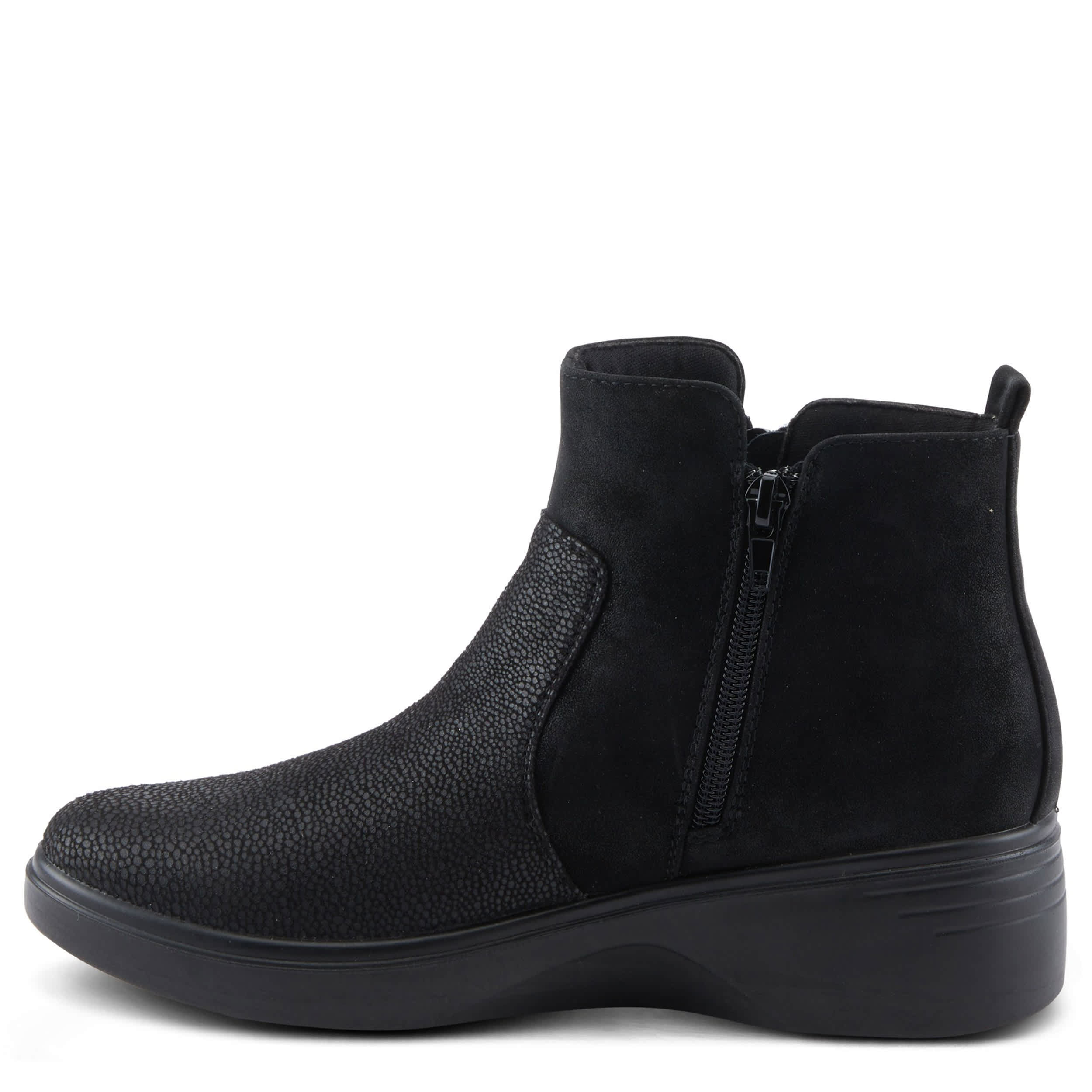 Flexus-WOMENS YANCEY WEATHER BOOT-BLACK & 