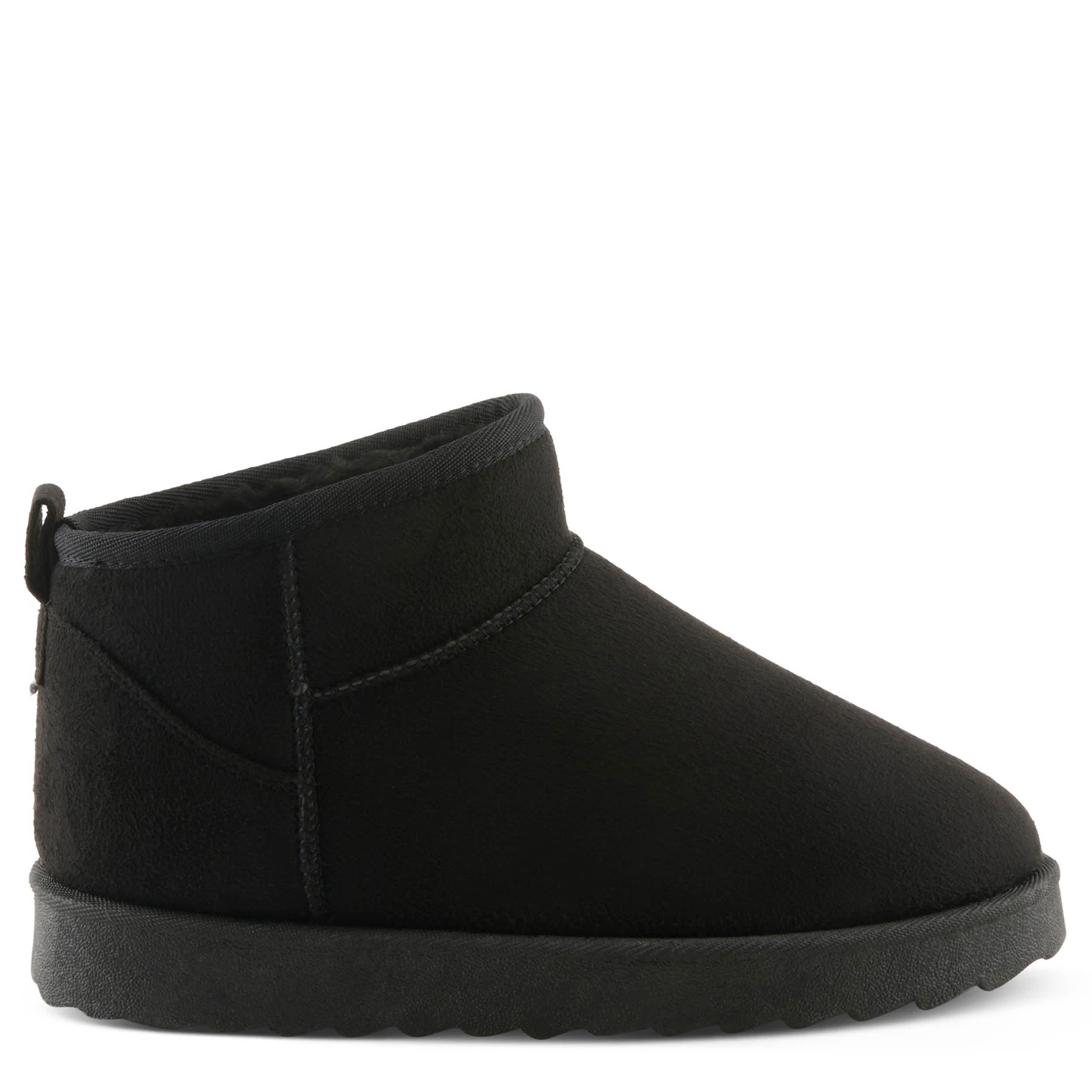 Flexus-WOMENS ALBIERA FAUX FUR BOOT-BLACK & 