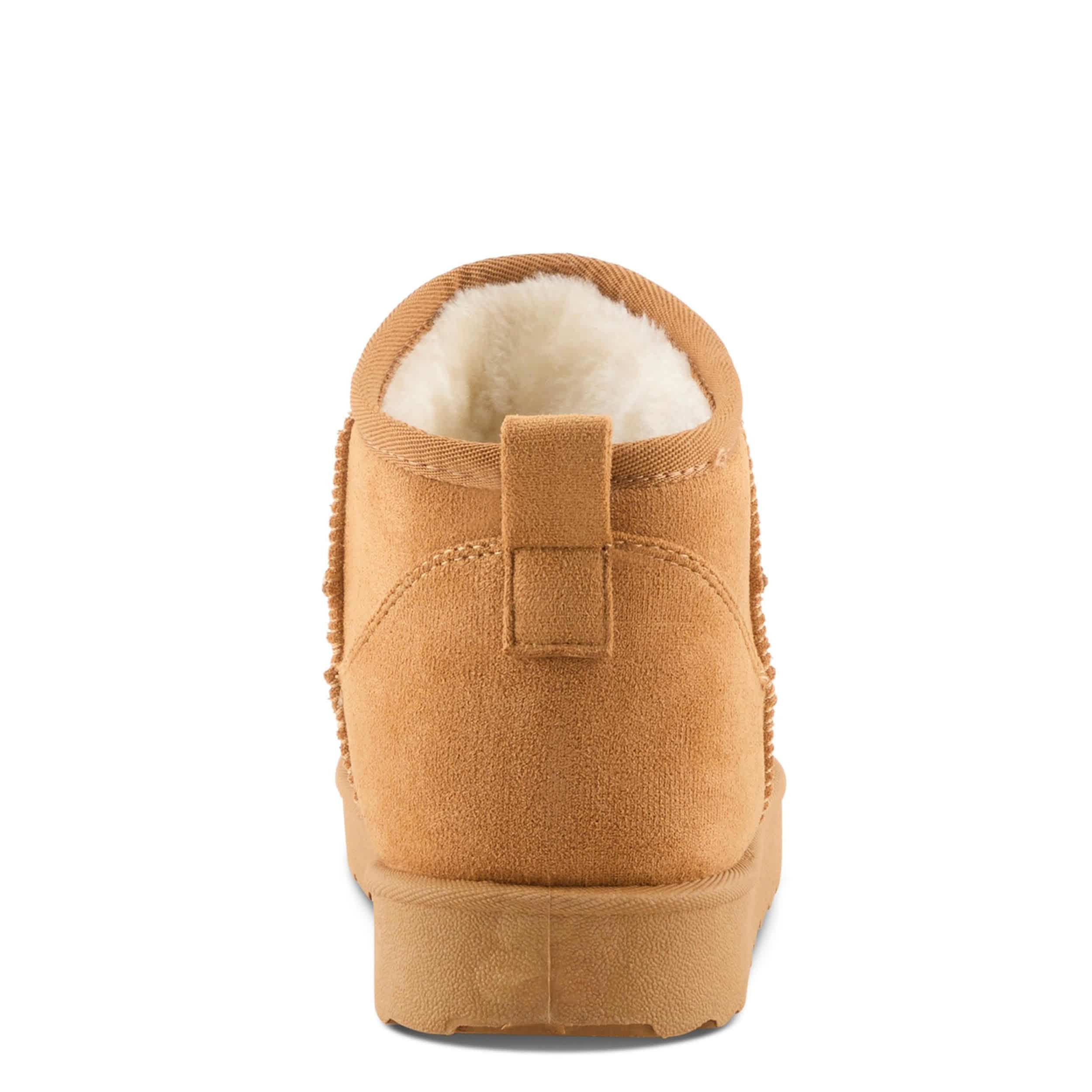 Flexus-WOMENS ALBIERA FAUX FUR BOOT-CAMEL & 