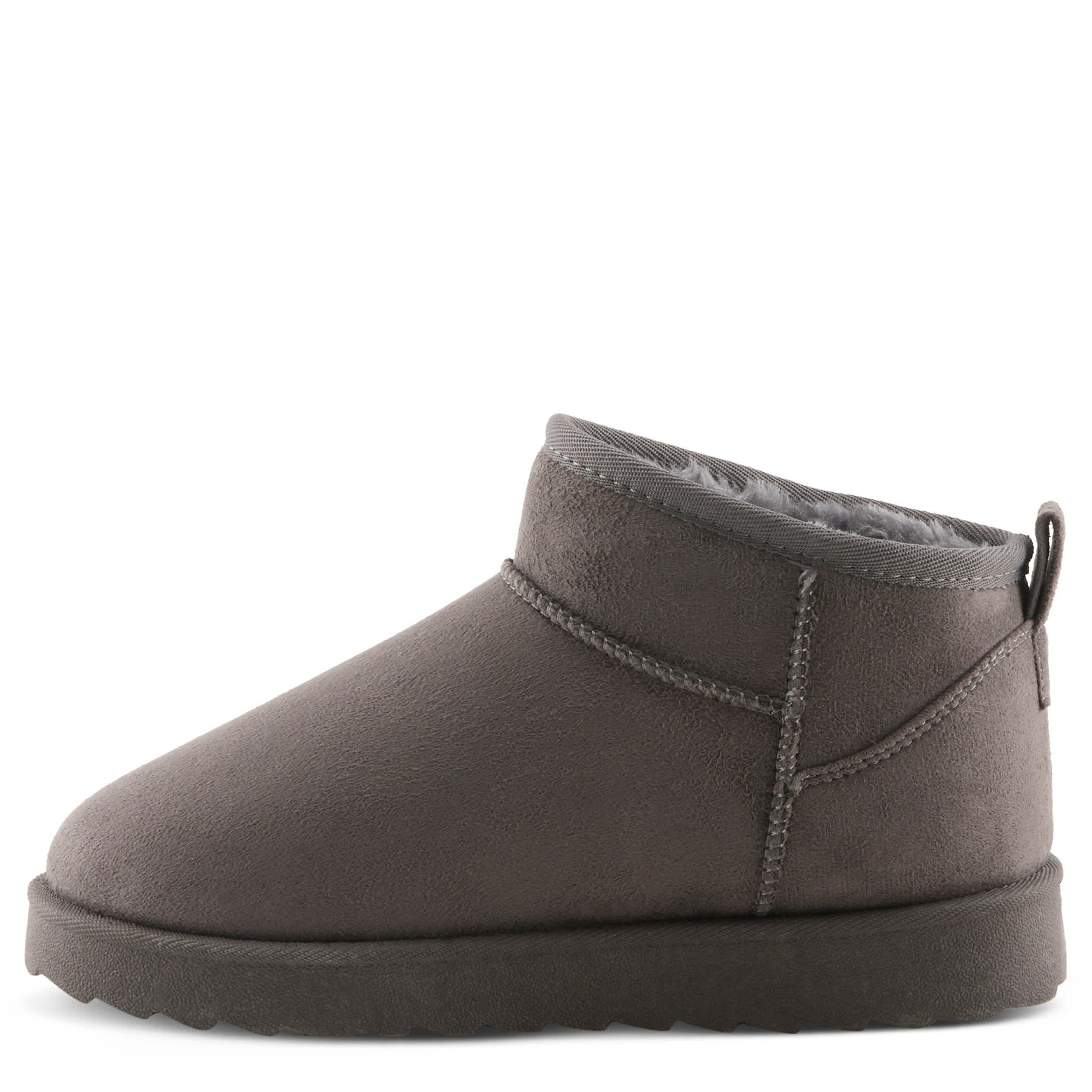 Flexus-WOMENS ALBIERA FAUX FUR BOOT-GREY & 