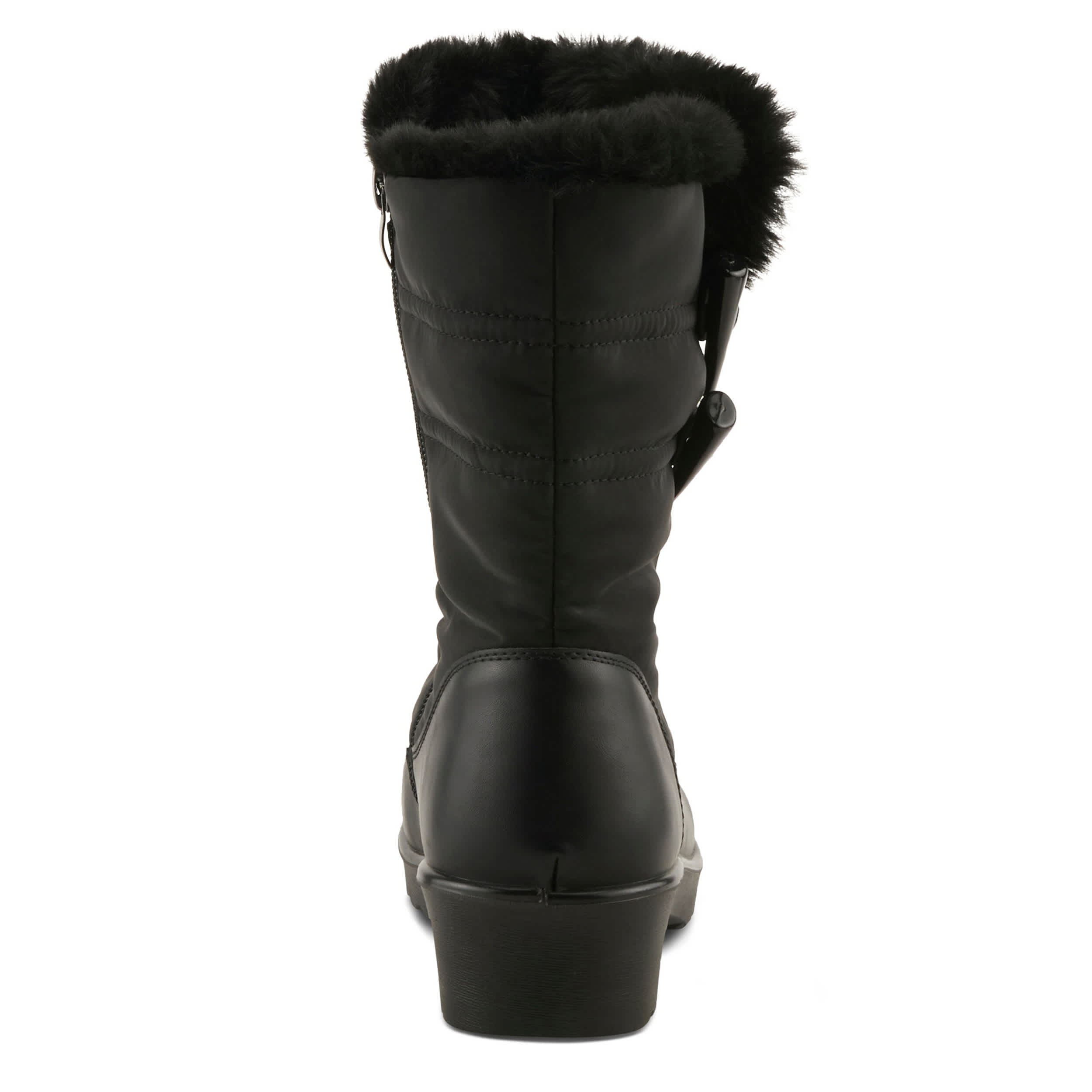 Flexus-WOMENS TACEY WEATHER BOOT-BLACK & 