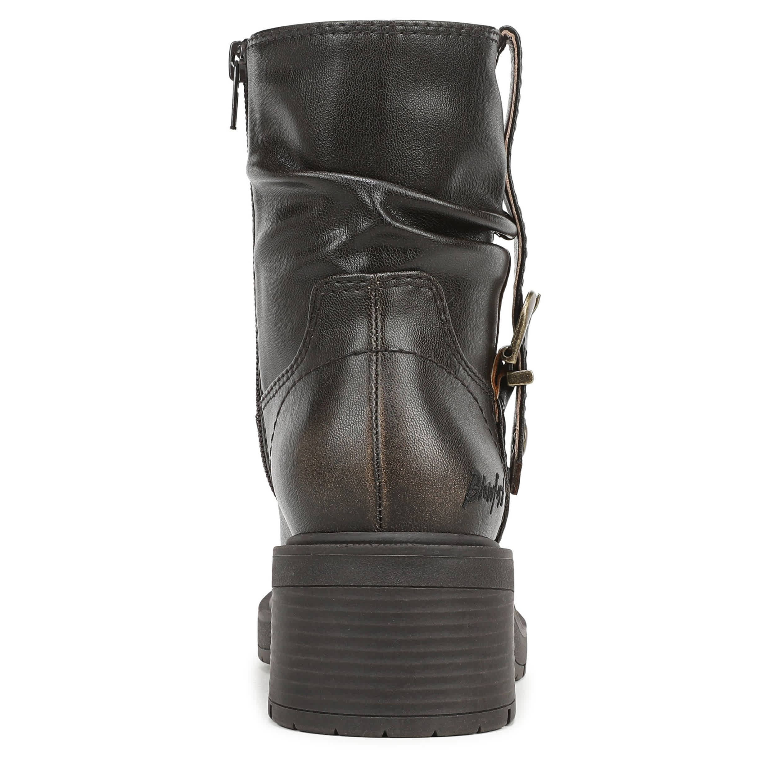 BLOWFISH MALIBU-WOMENS FINLEY BOOT-CHOCOLATE & 