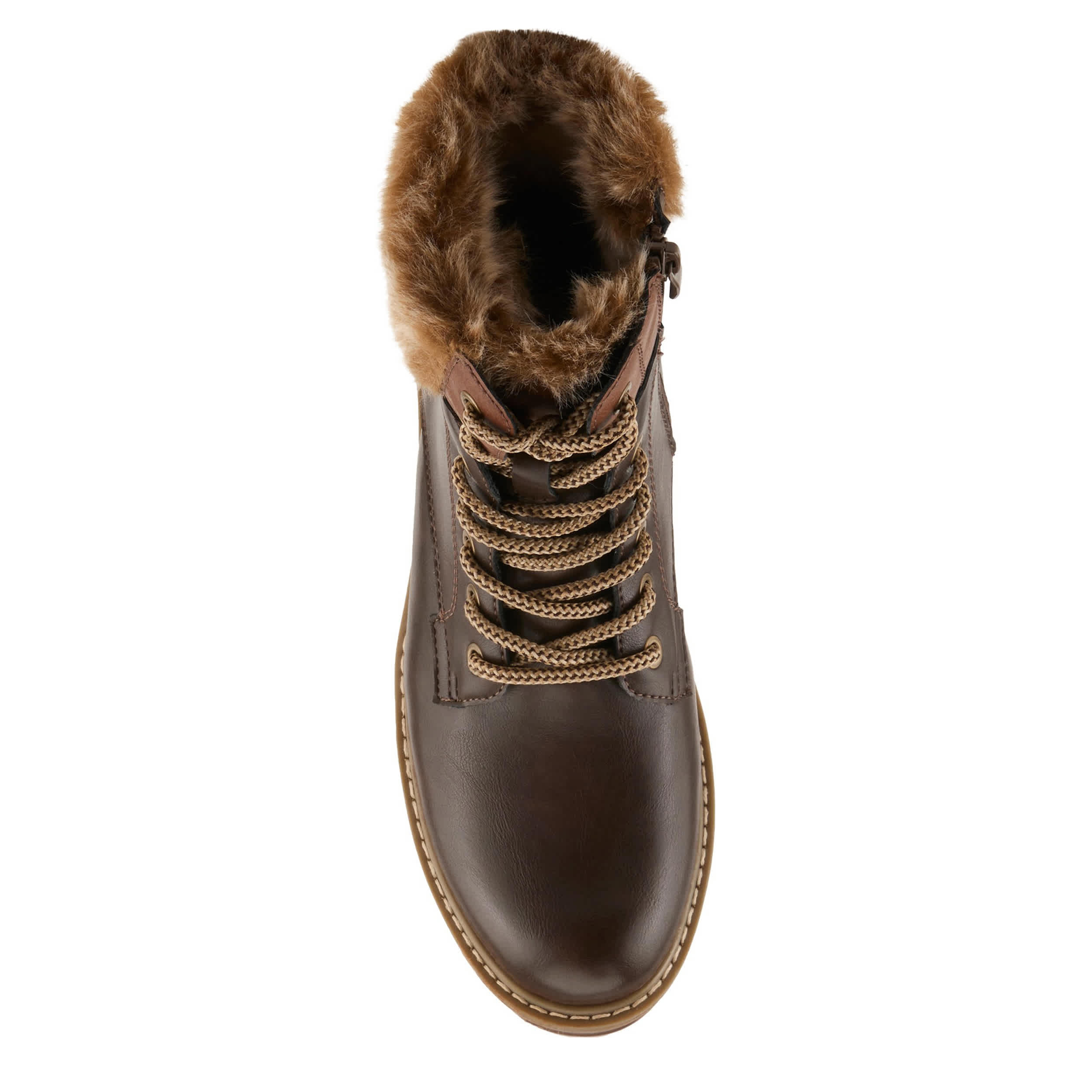 PATRIZIA-WOMENS CANARIO HIKING BOOT-DARK BROWN & MULTICOLOR