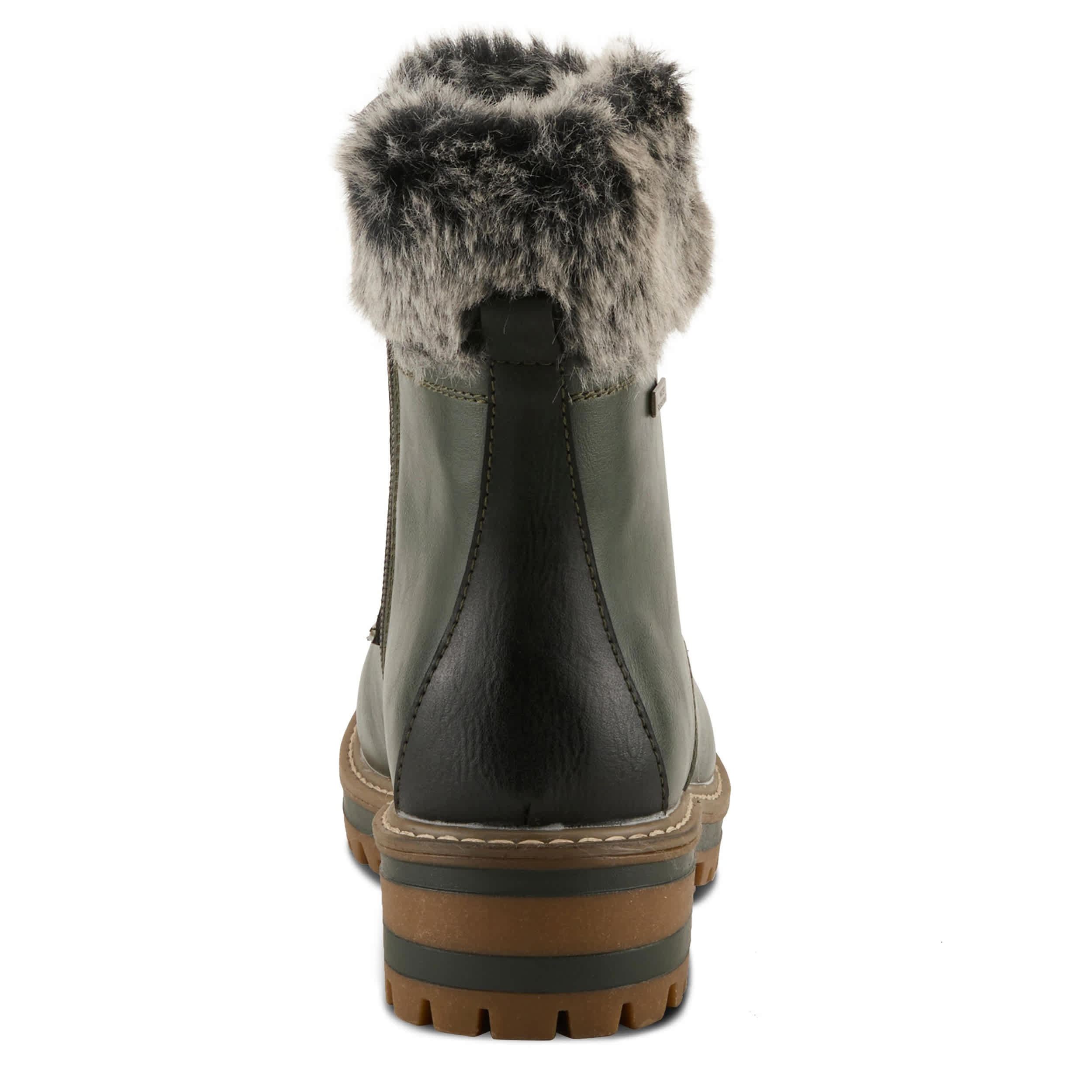 PATRIZIA-WOMENS CANARIO HIKING BOOT-DARK GREEN & MULTICOLOR