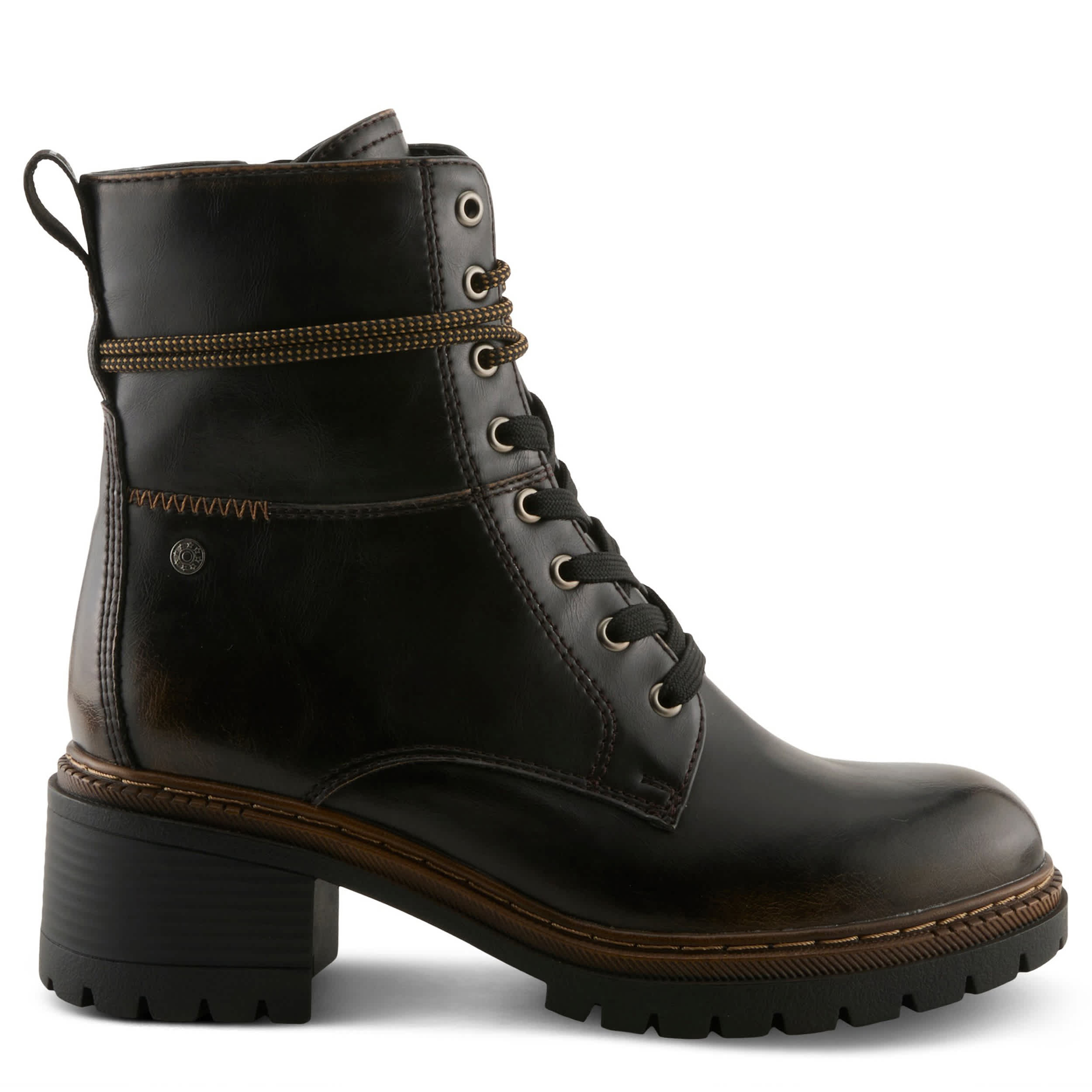 PATRIZIA-WOMENS EASTENDGIRL BOOTIE-DARK BROWN & 
