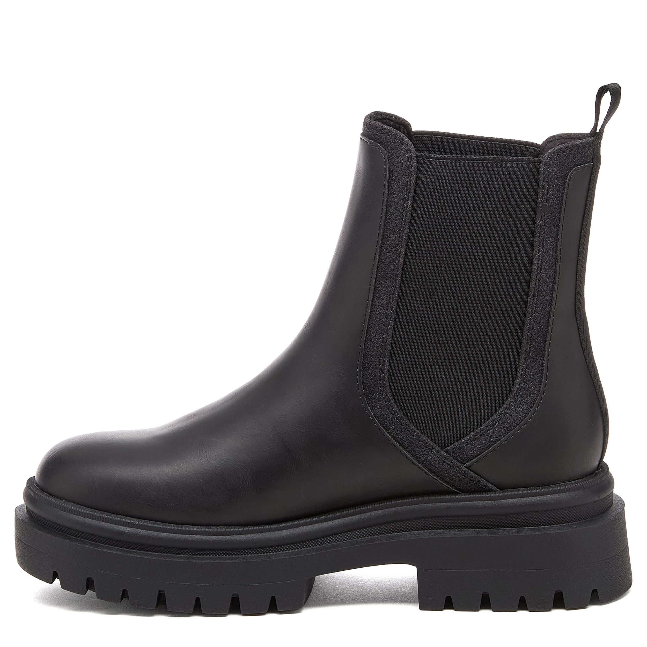 ROCKET DOG-WOMENS DRAKE BOOT-BLACK & 