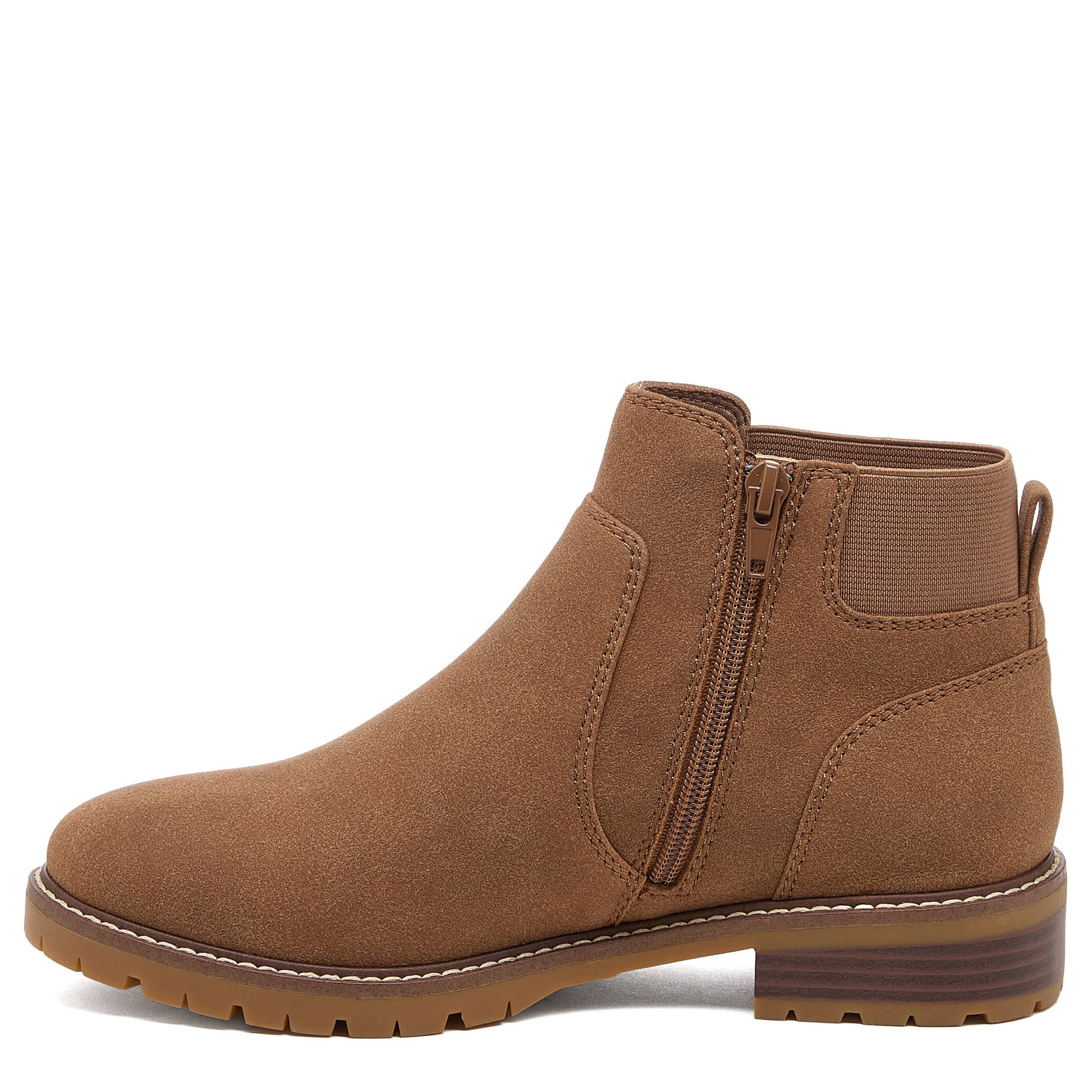 ROCKET DOG-WOMENS NOELANI BOOTIE-CHESTNUT & 