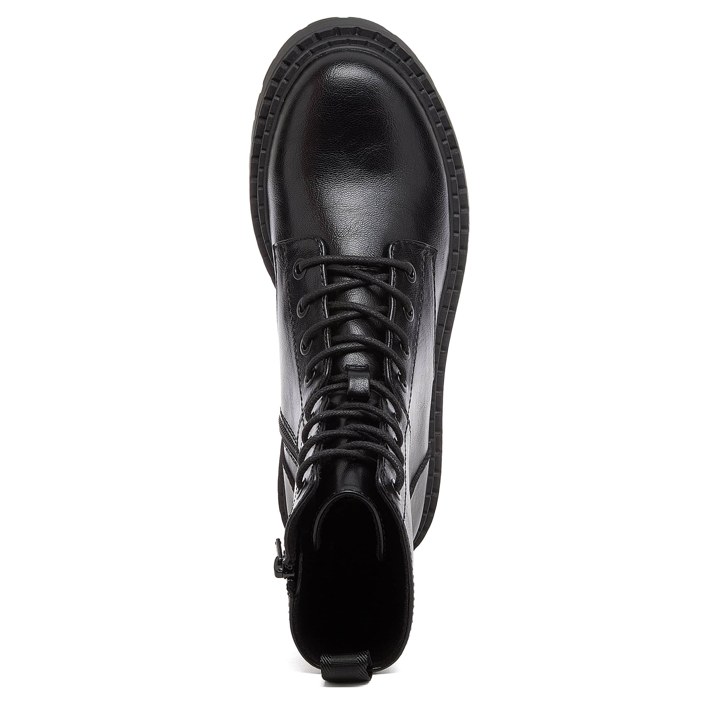 ROCKET DOG-WOMENS PRIMA LACE UP BOOT-BLACK & 