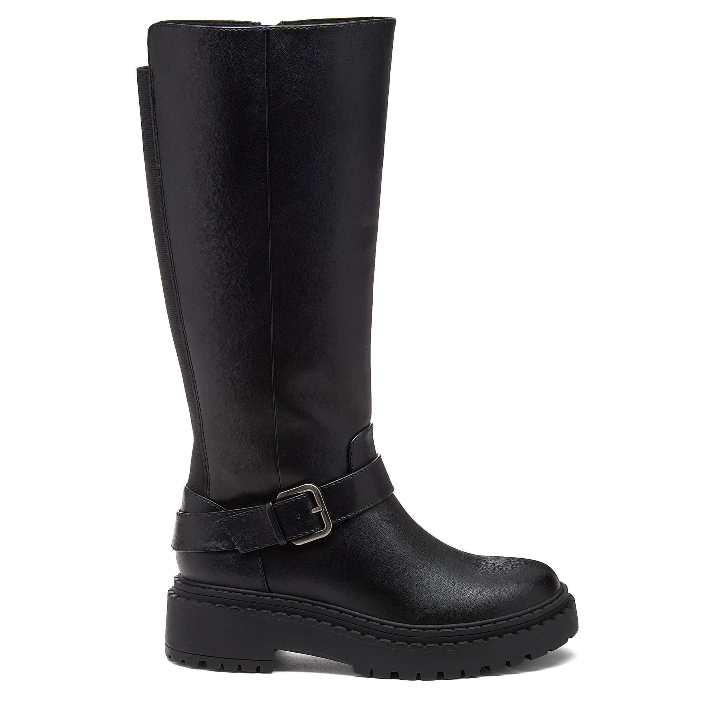 ROCKET DOG-WOMENS PARKER BOOT-BLACK & 