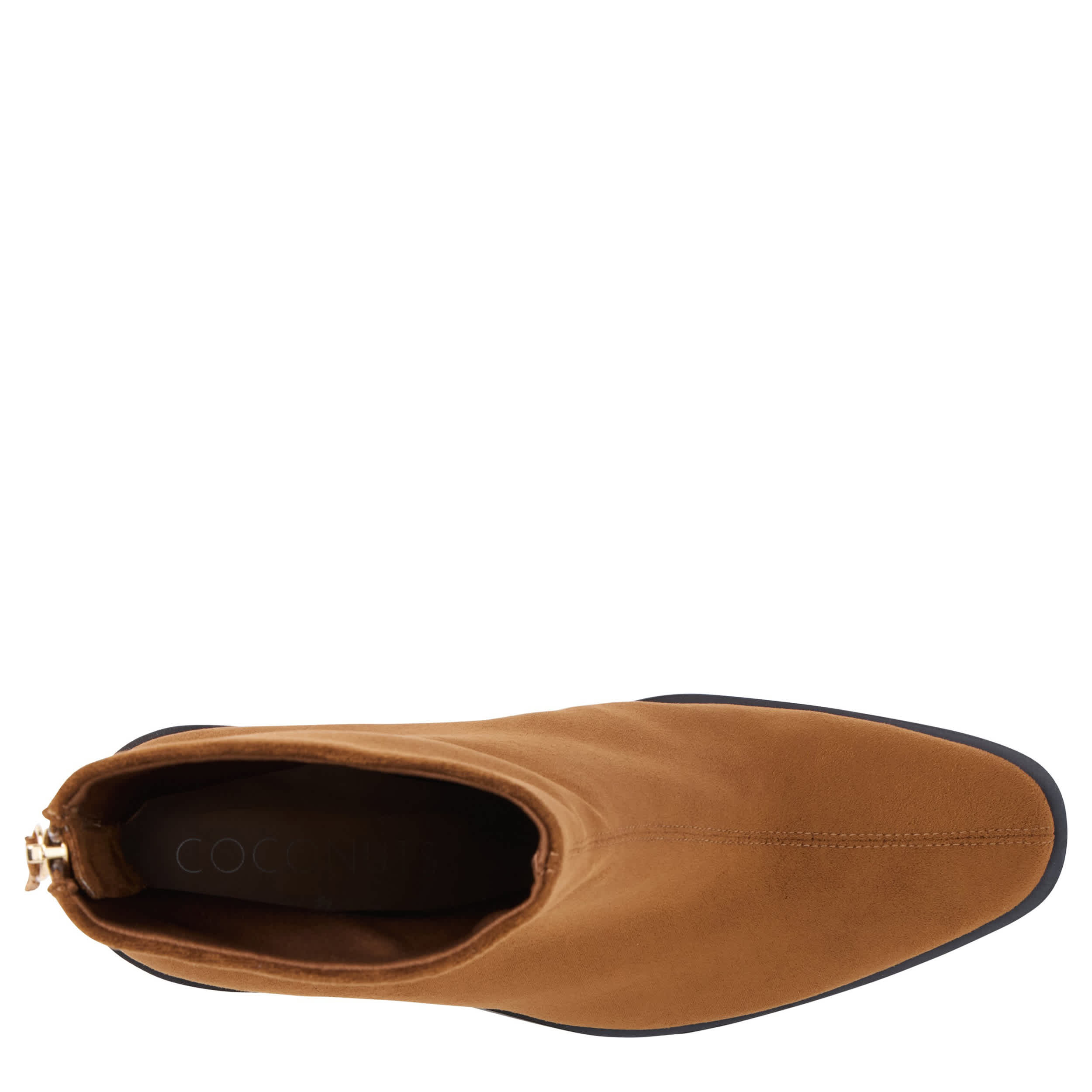 COCONUTS-WOMENS WARREN ANKLE BOOTS-BROWN & 