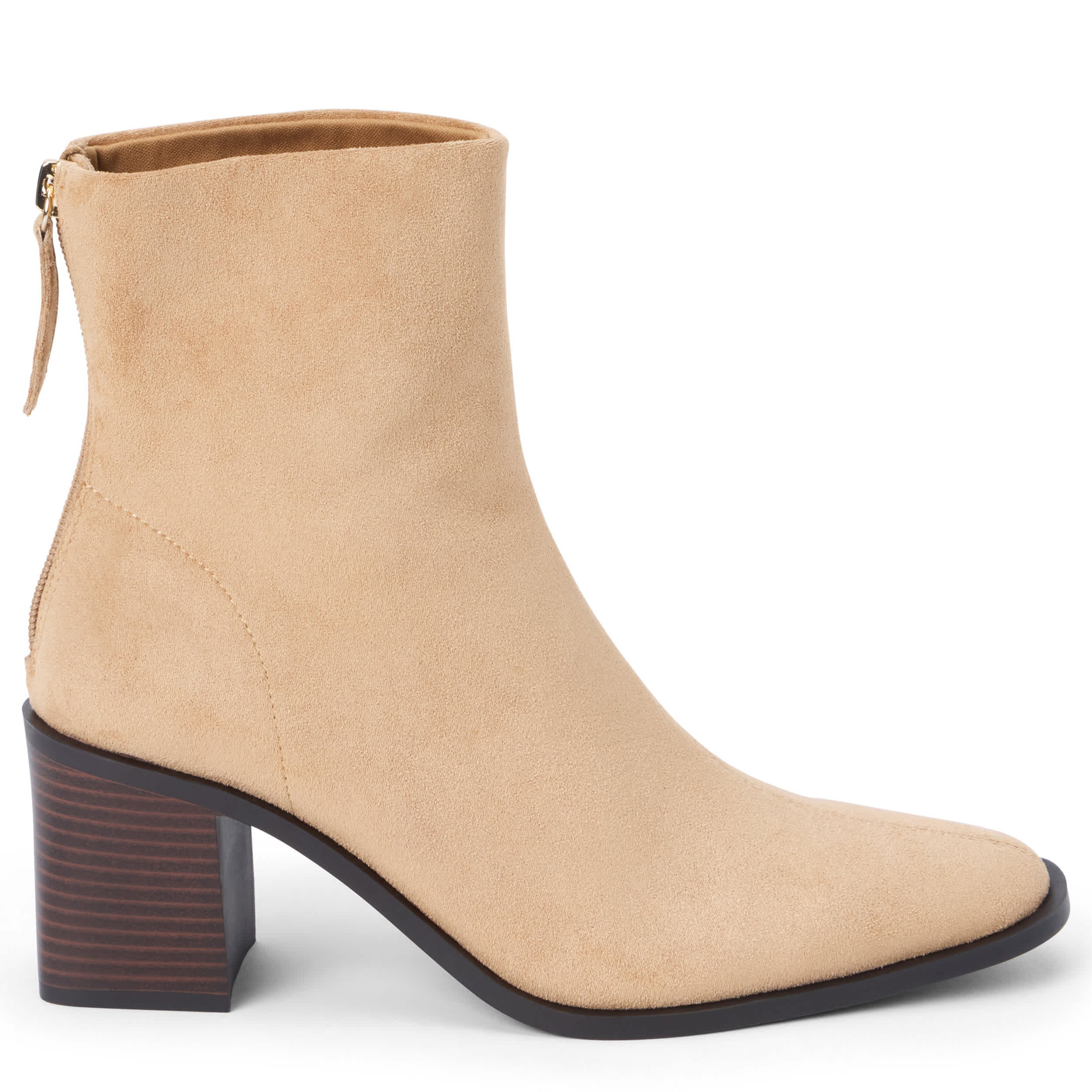 COCONUTS-WOMENS WARREN ANKLE BOOTS-TAN & 