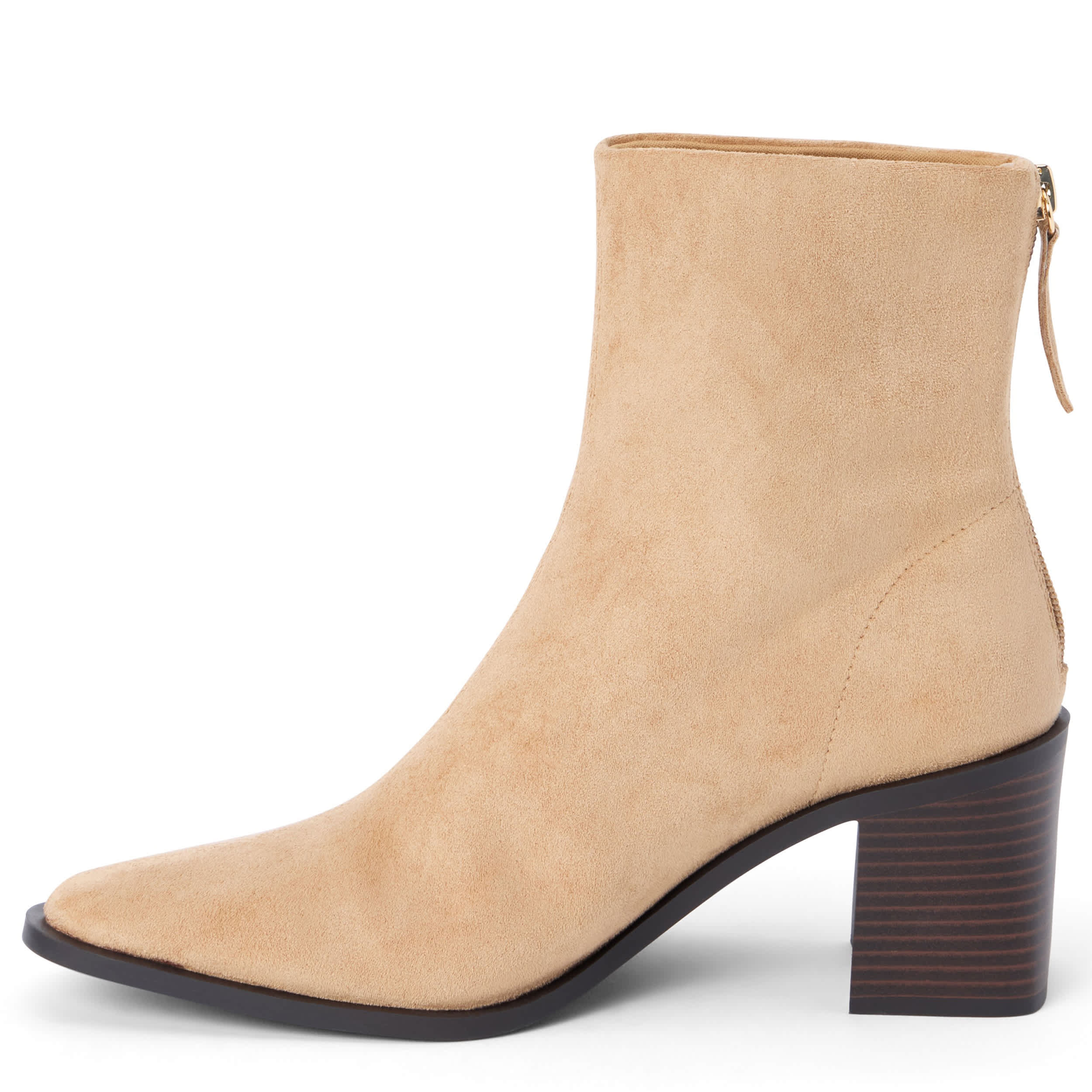 COCONUTS-WOMENS WARREN ANKLE BOOTS-TAN & 