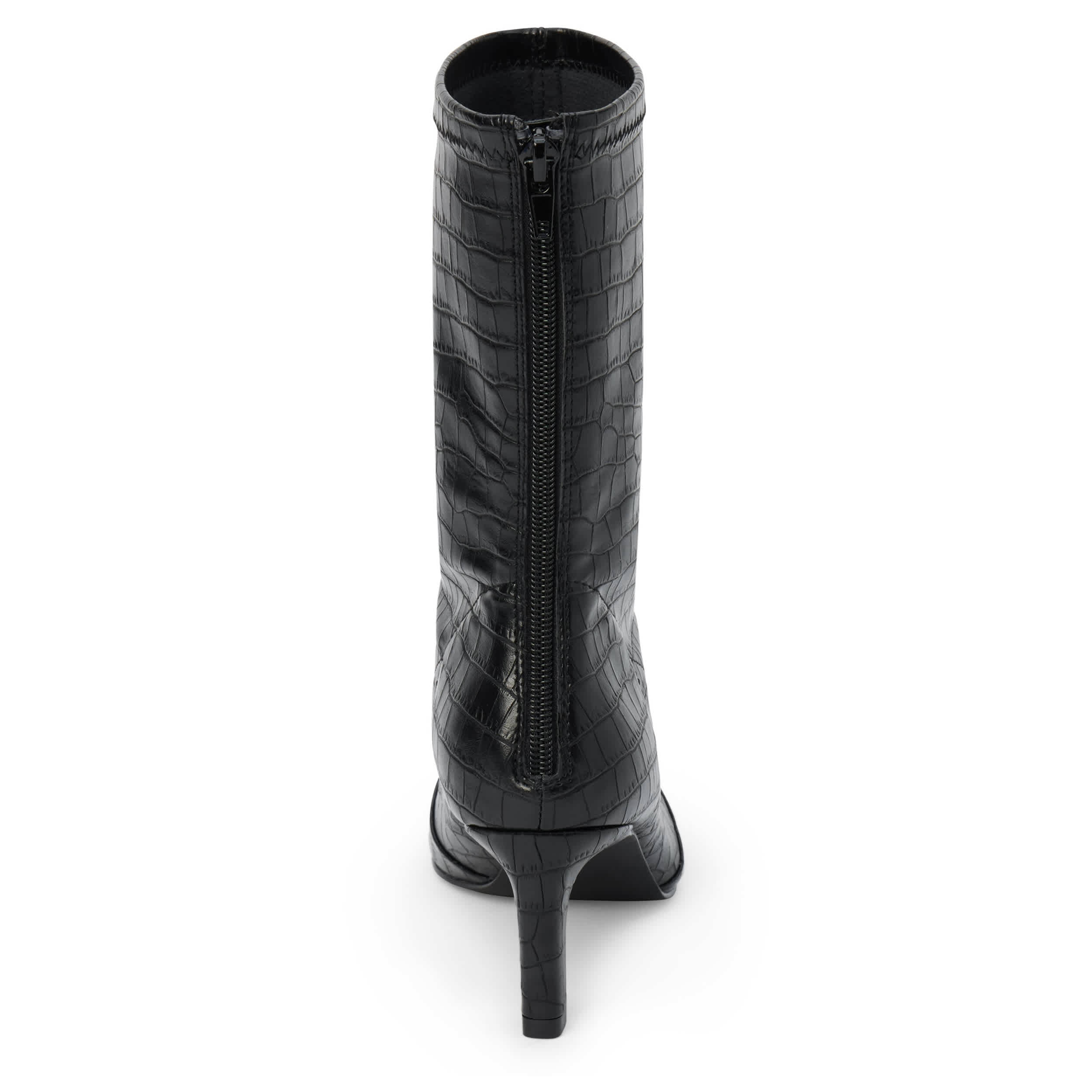 COCONUTS-WOMENS CLARA DRESS BOOT-BLACK & BLACK