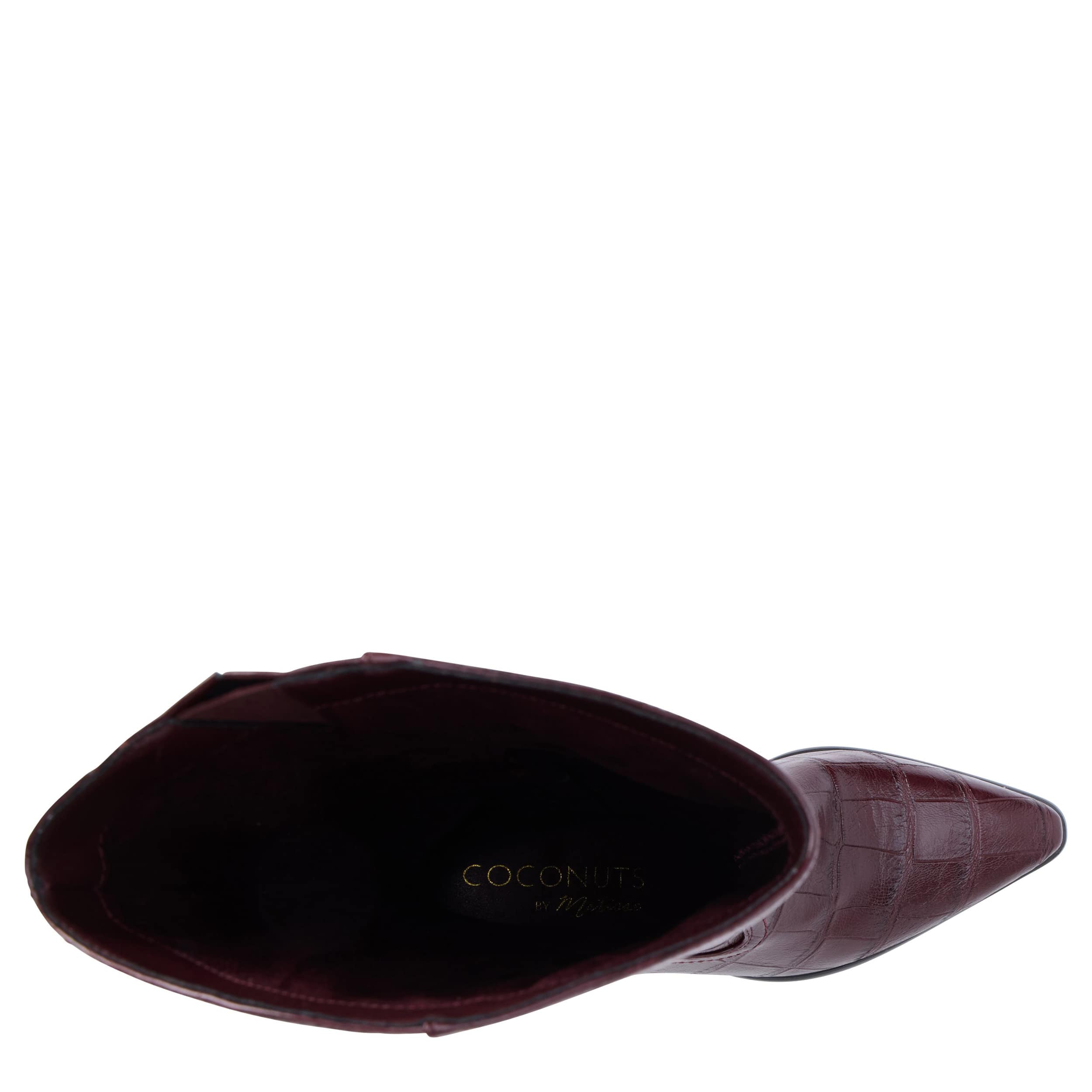 COCONUTS-WOMENS KIRBY TALL DRESS BOOT-BURGUNDY & 