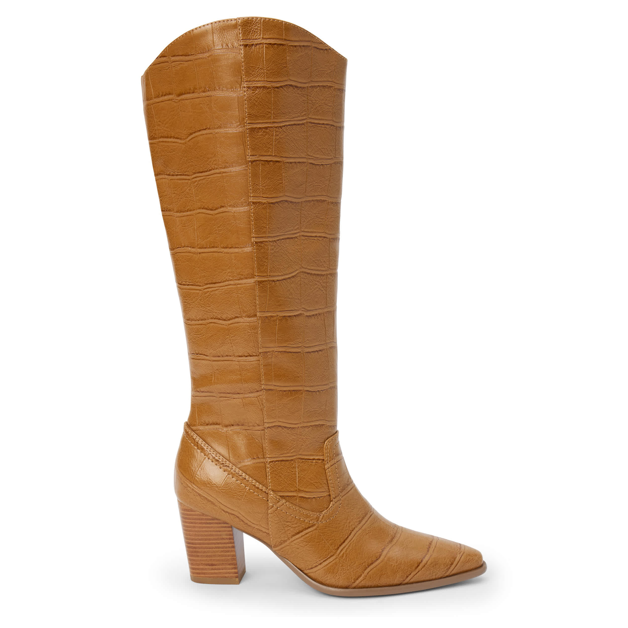 COCONUTS-WOMENS KIRBY TALL DRESS BOOT-TAN & 