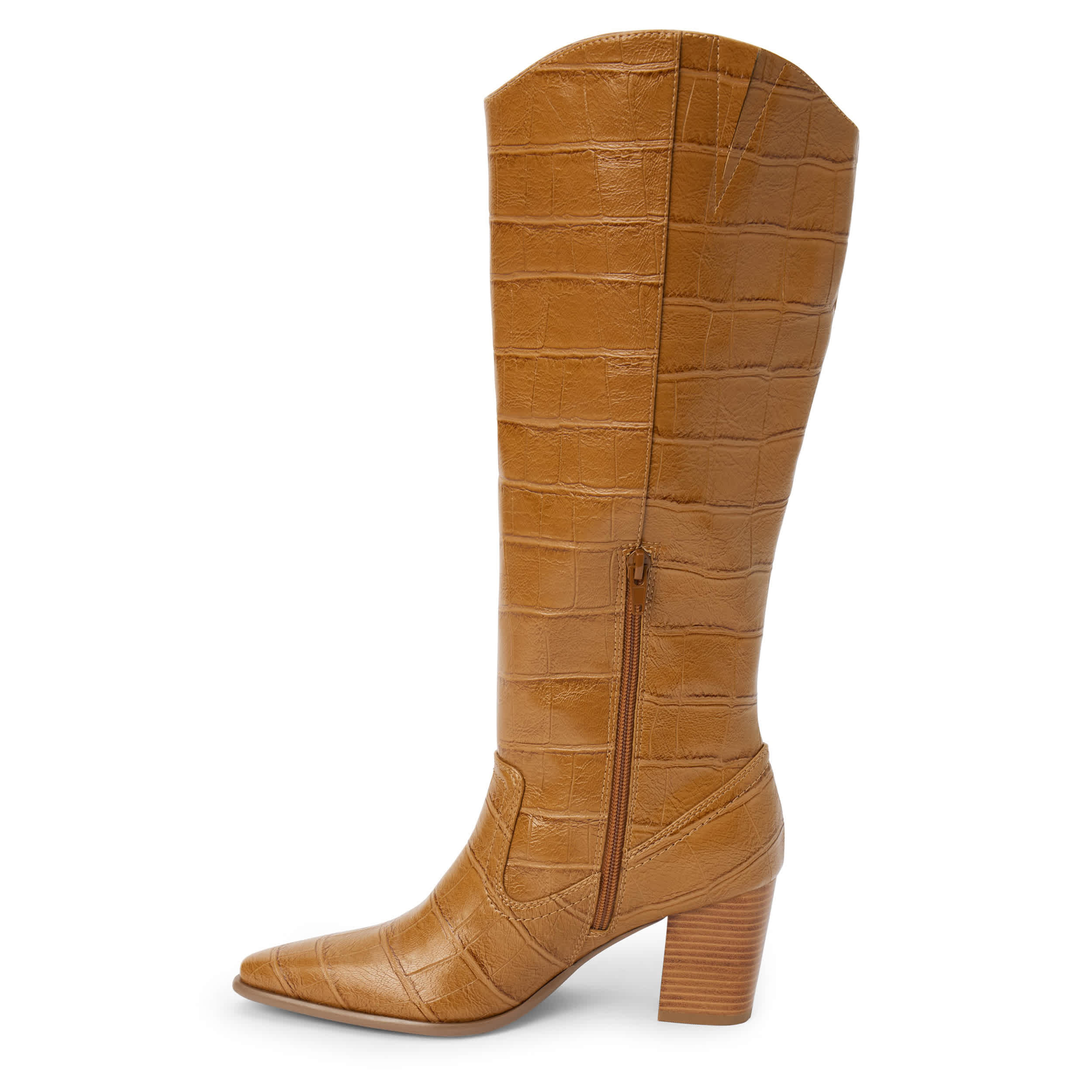COCONUTS-WOMENS KIRBY TALL DRESS BOOT-TAN & 