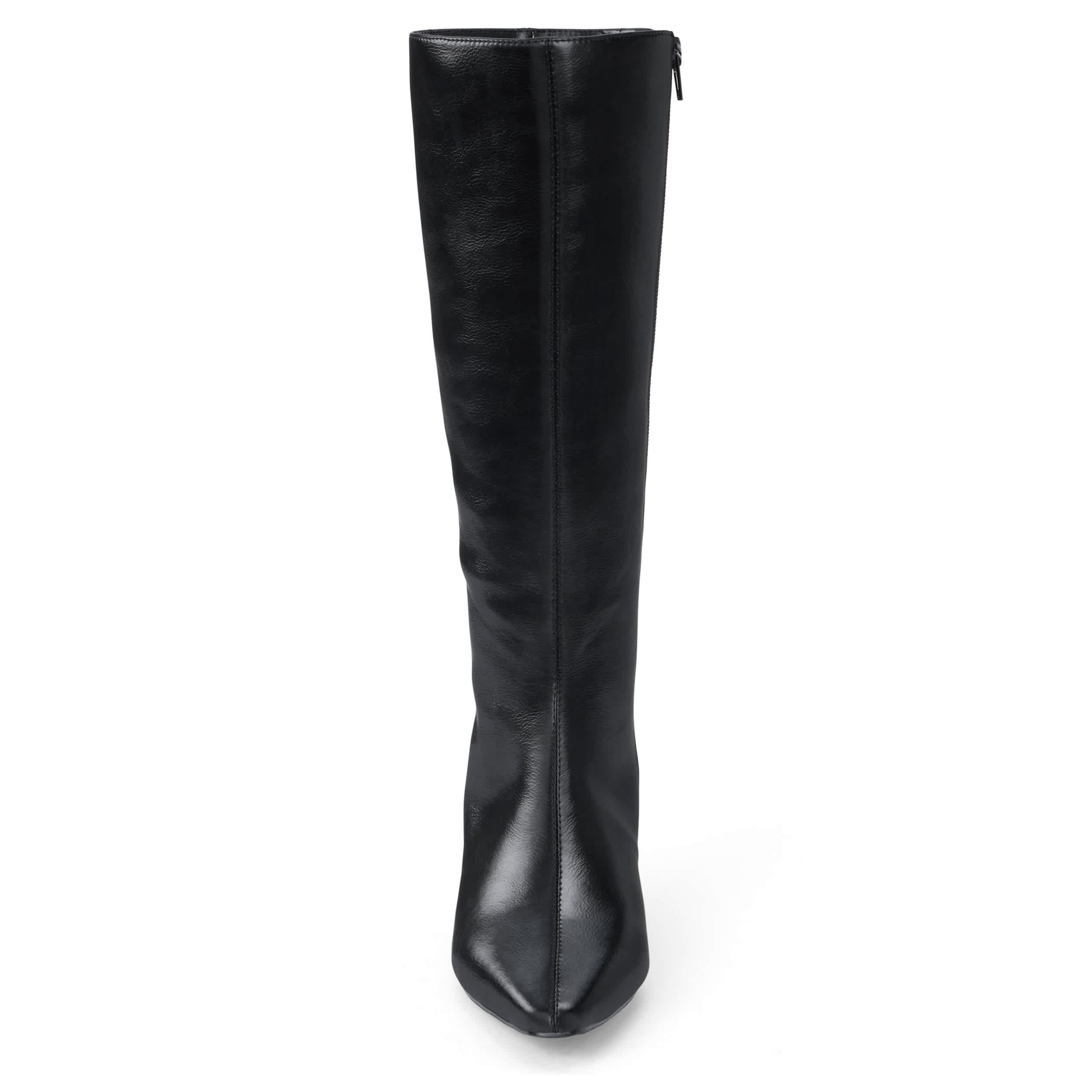 COCONUTS-WOMENS LUCIAN TALL DRESS BOOT-BLACK & 