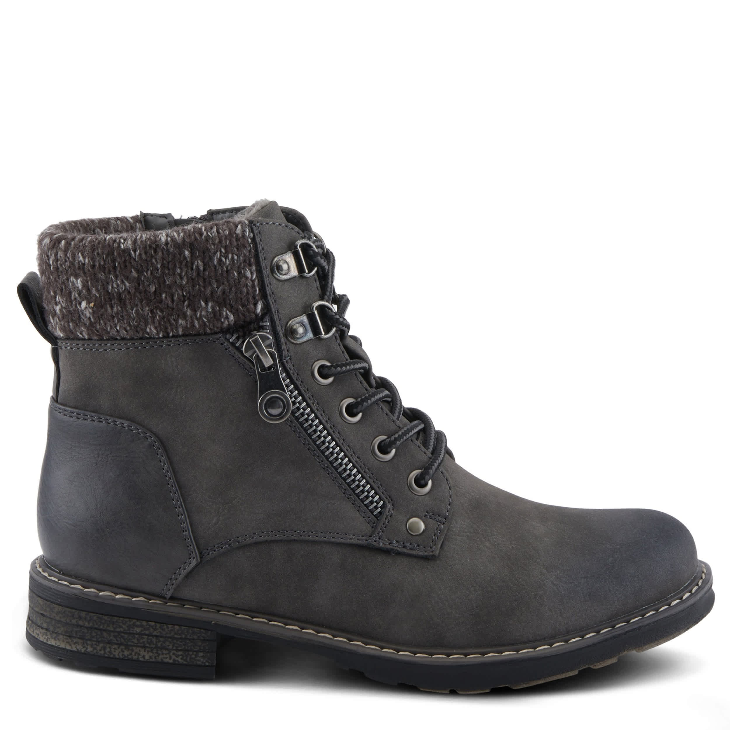 PATRIZIA-WOMENS JADELYN  BOOTIE-DARK GREY & 