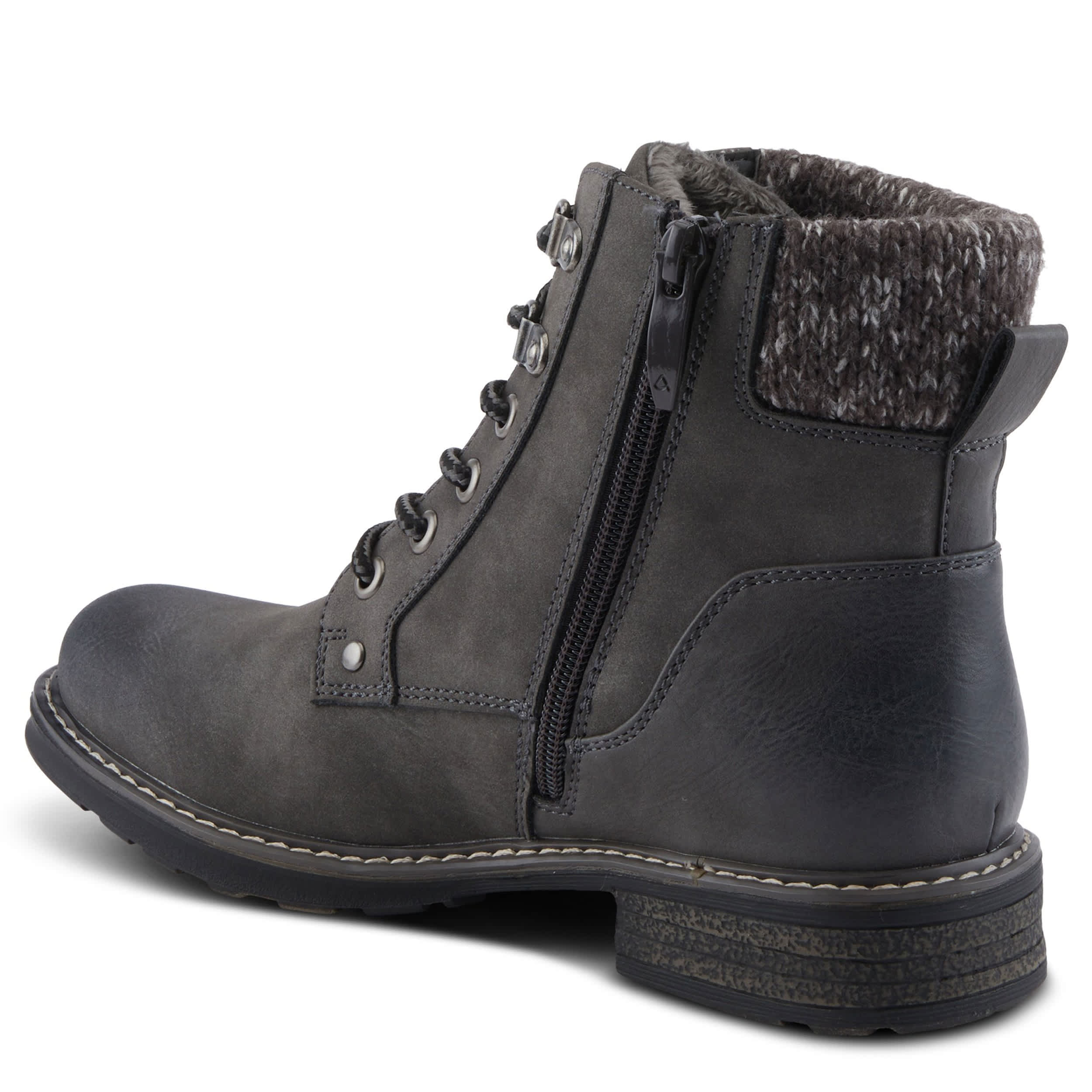 PATRIZIA-WOMENS JADELYN  BOOTIE-DARK GREY & 