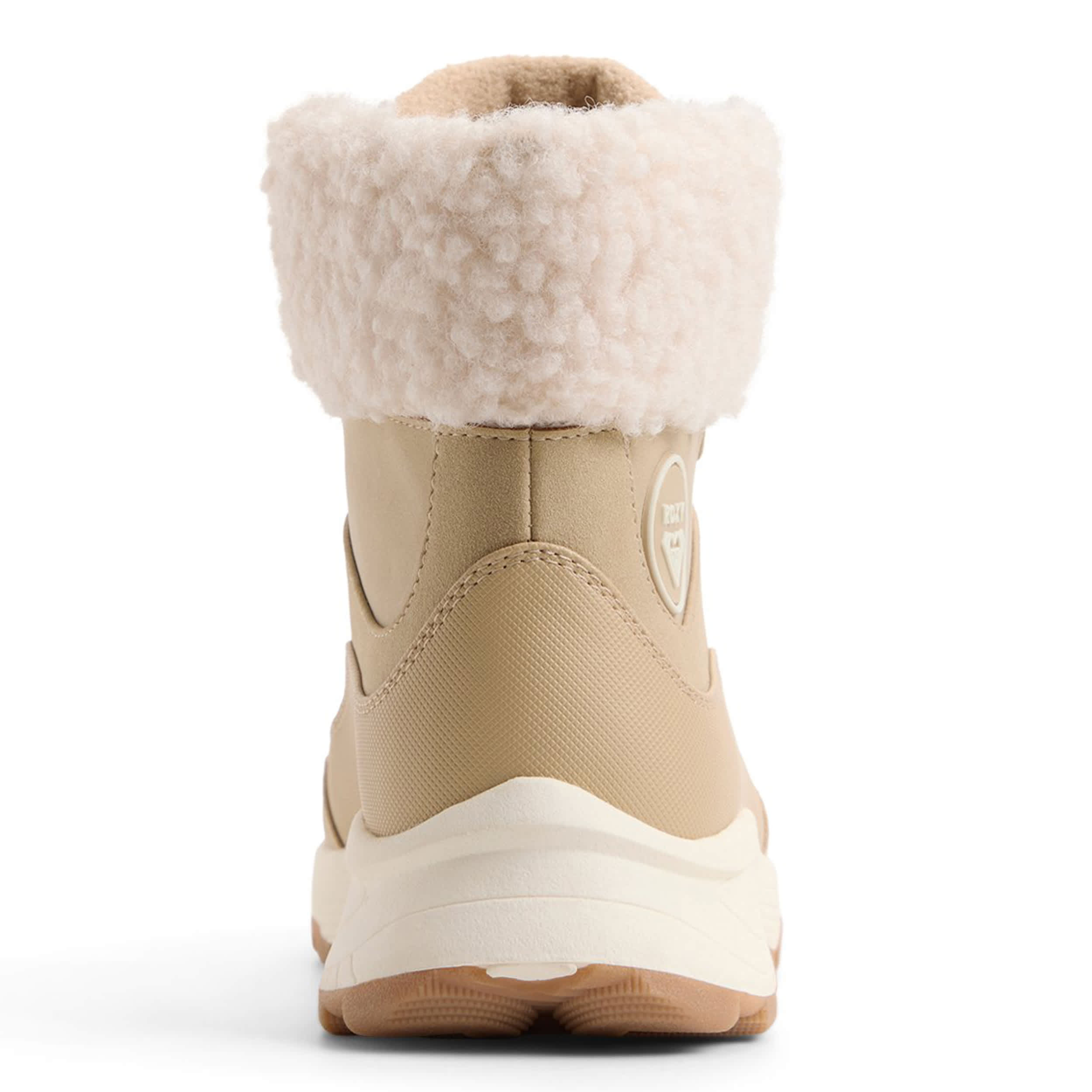 ROXY-WOMENS SKI SLOPE ANKLE BOOT-SAND & 