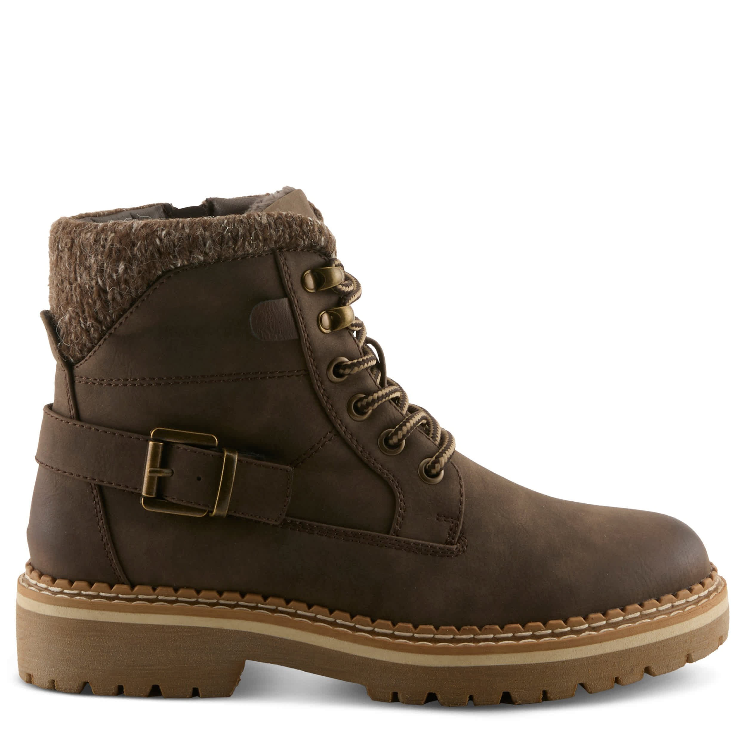 PATRIZIA-WOMENS LOTTO  BOOTIE-DARK BROWN & 